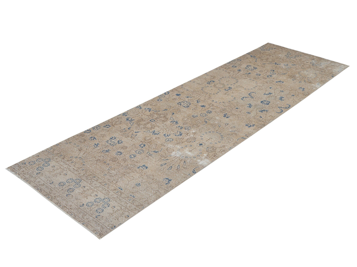 Carpet Runner, Turkish Runner, Vintage Runner, Handmade Runner Rug, Hallway Runner, Oushak Runner, Scandinavian Rug, Rug Runner 3x10, 12363