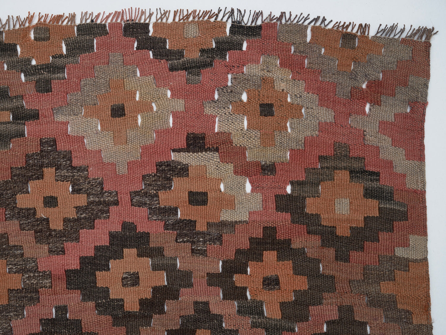 Oushak Runner, Kilim Runner Rug, Turkish Runner, Handmade Runner Rug, Vintage Runner, Long Runner, Hallway Runner, Runner Rug 3x13, 11435