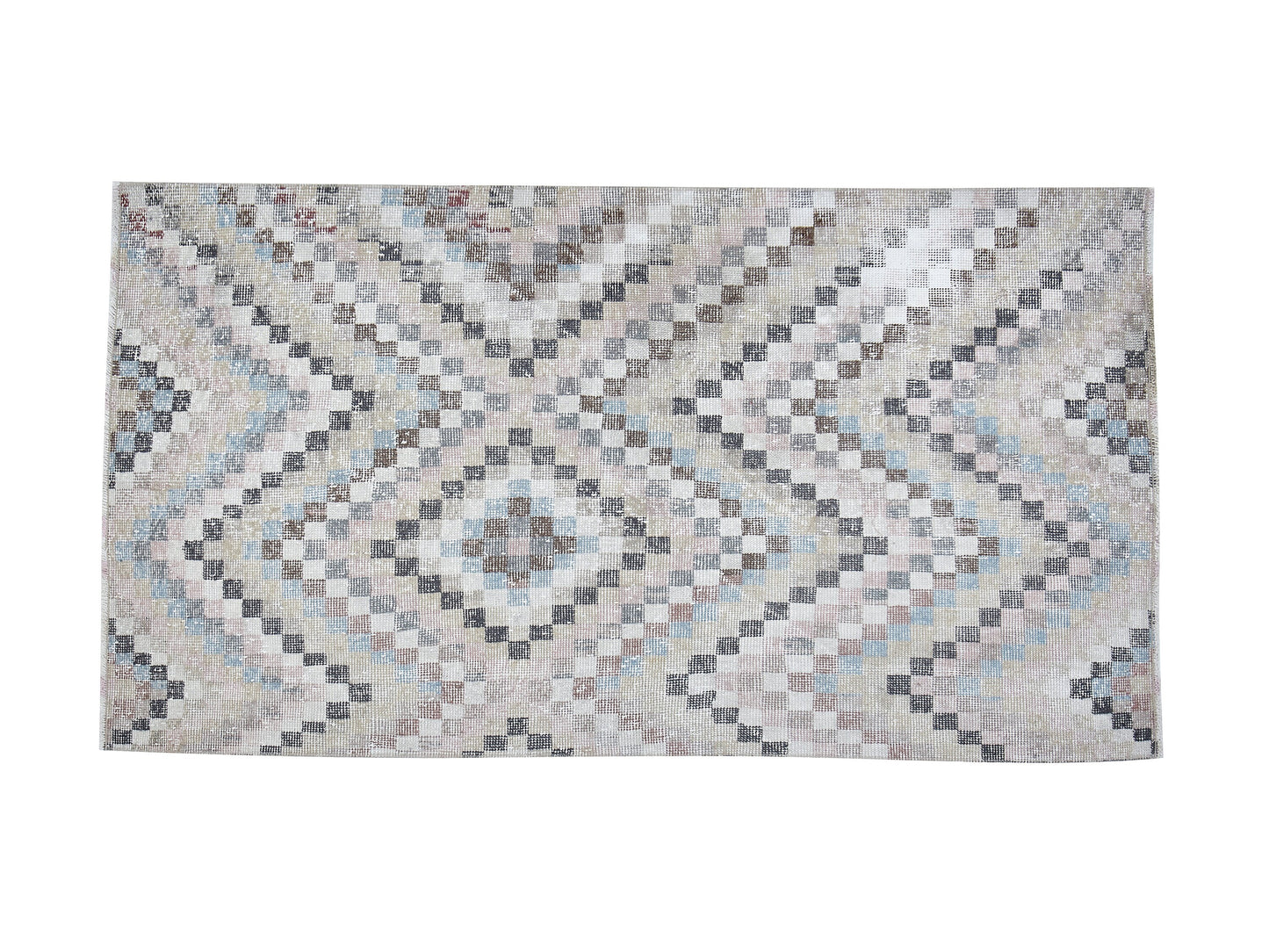 Rug 3x6, Turkish Rug, Area Rug, Vintage Rug, Oushak Rug, Handmade Rug, Neutral Rug, Contemporary Decor, Carpet Rug, Vintage Carpet, 12438