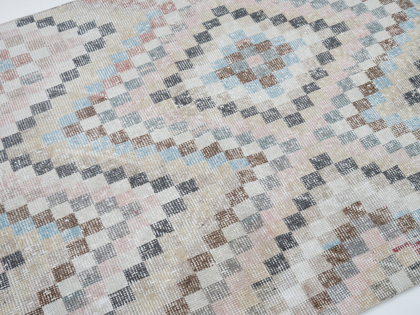 Rug 3x6, Turkish Rug, Area Rug, Vintage Rug, Oushak Rug, Handmade Rug, Neutral Rug, Contemporary Decor, Carpet Rug, Vintage Carpet, 12438