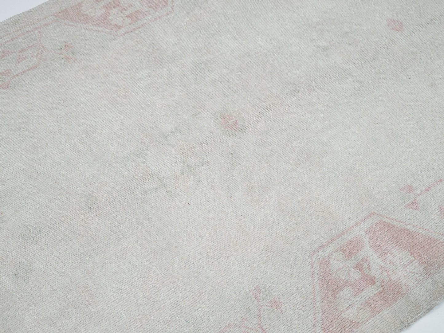 Vintage Handmade Area Rug, Turkish Oushak Rug, Turkey Rug, Rug 4x6, Neutral Muted Rug, Bedroom Rug, Coastal Decor, Vintage Carpet, 12436