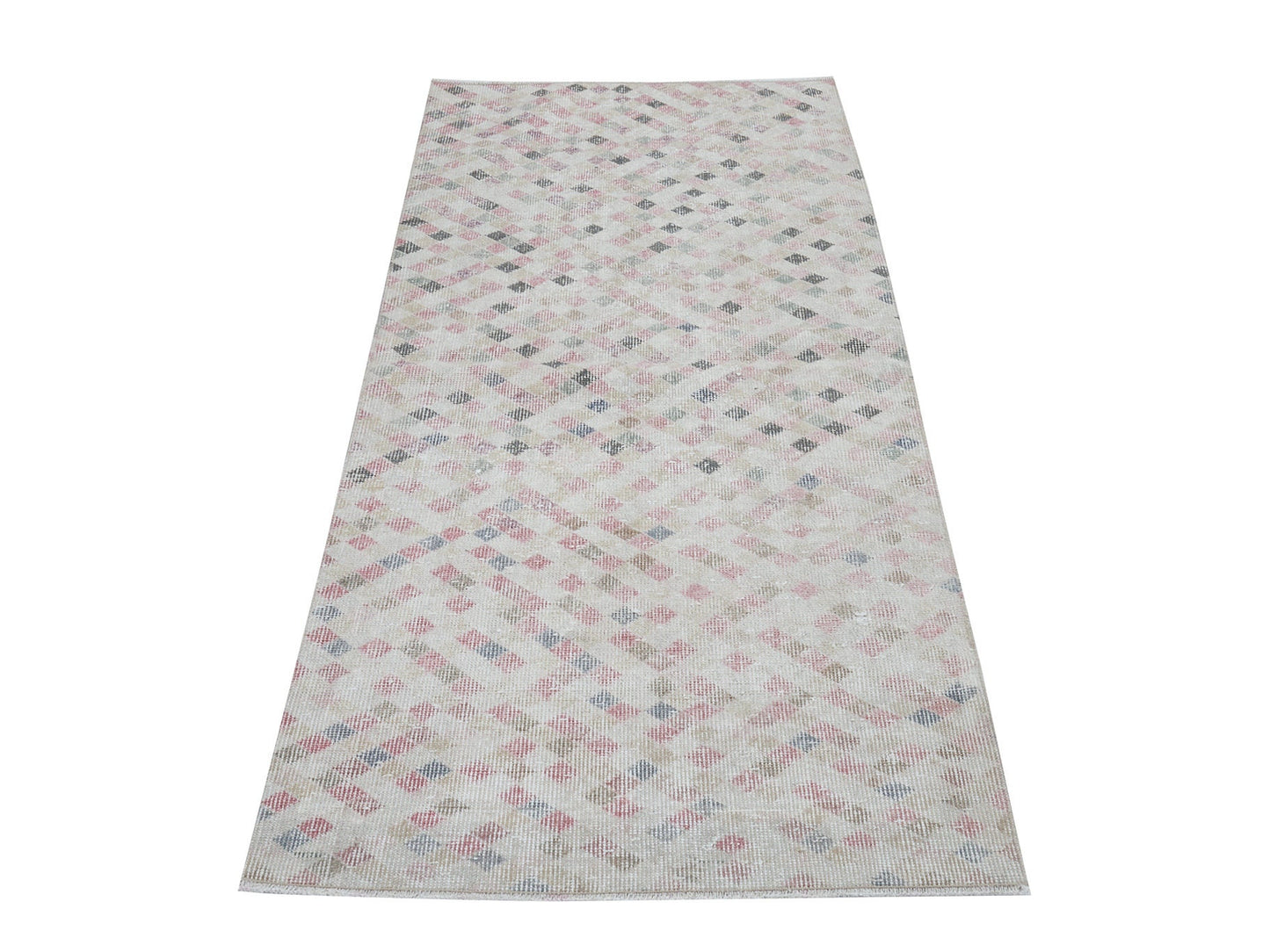 Area Vintage Rug, Turkish Handmade Unique Rug, Neutral Muted Rug, Bedroom Rug, Turkish Carpet, Living Room Rug, Carpet Rug, Rug 3x6, 12426