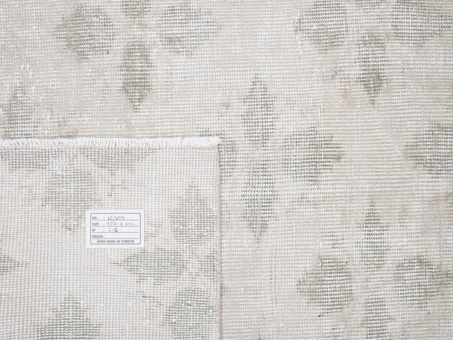 Handmade Rug, Turkish Rug, Vintage Rug, Oushak Rug, Area Rug, Neutral Rug, Gray Rug,Scandinavian Rug, Carpet Rug, Turkey Rug, Rug 4x7, 12309