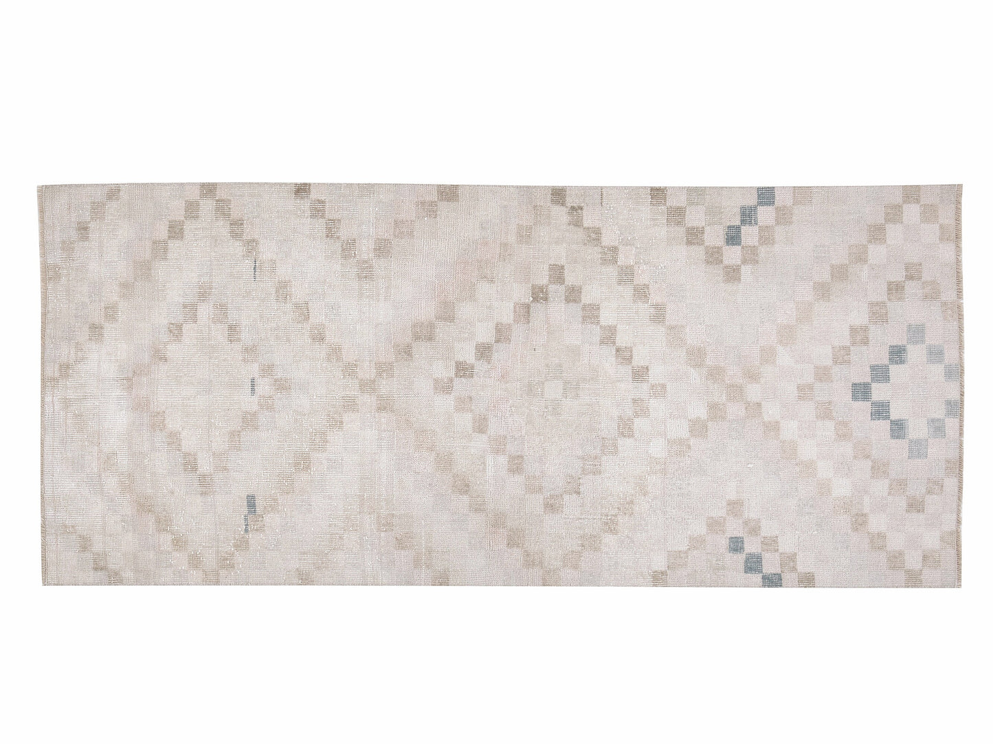 Turkish Vintage Oushak Rug, Handmade Area Unique Rug, Neutral Muted Rug, Living Room Rug, Turkey Rug, Vintage Carpet, Rug 3x5, 12323