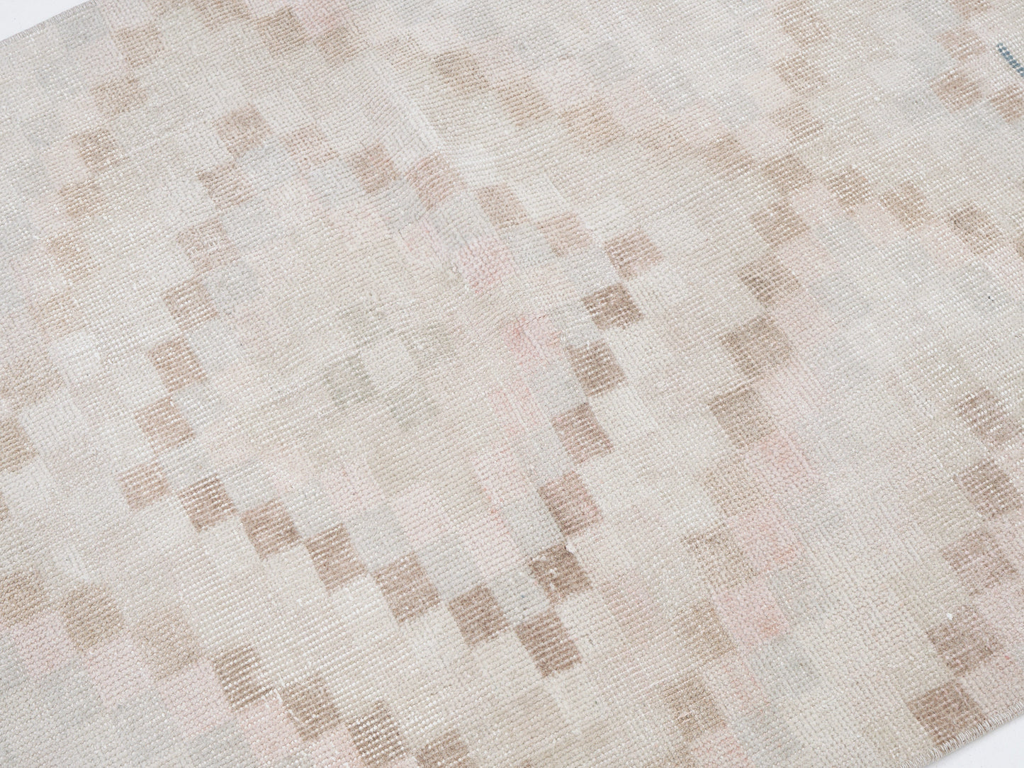 Turkish Vintage Oushak Rug, Handmade Area Unique Rug, Neutral Muted Rug, Living Room Rug, Turkey Rug, Vintage Carpet, Rug 3x5, 12323