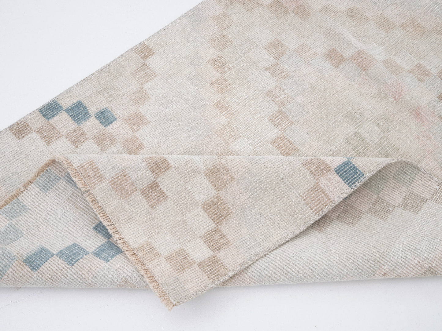 Turkish Vintage Oushak Rug, Handmade Area Unique Rug, Neutral Muted Rug, Living Room Rug, Turkey Rug, Vintage Carpet, Rug 3x5, 12323