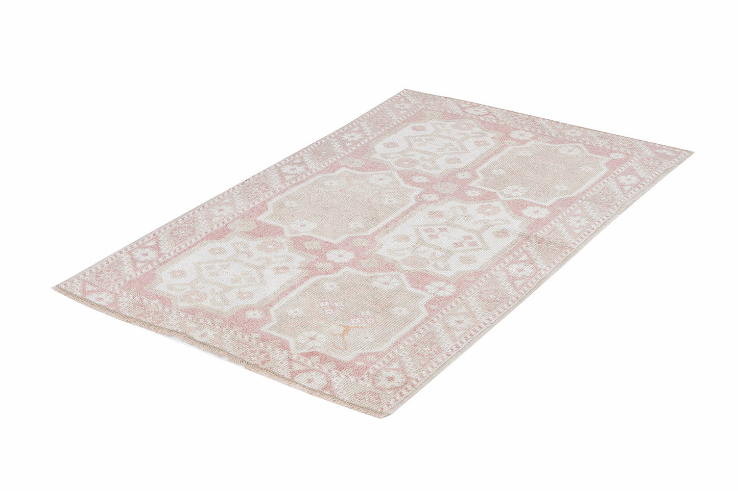 Handmade Area Rug, Turkish Vintage Oushak Rug, Neutral Floor Rug,Living Room Rug, Contemporary Decor, Turkey Rug, Carpet Rug, Rug 3x5, 12352