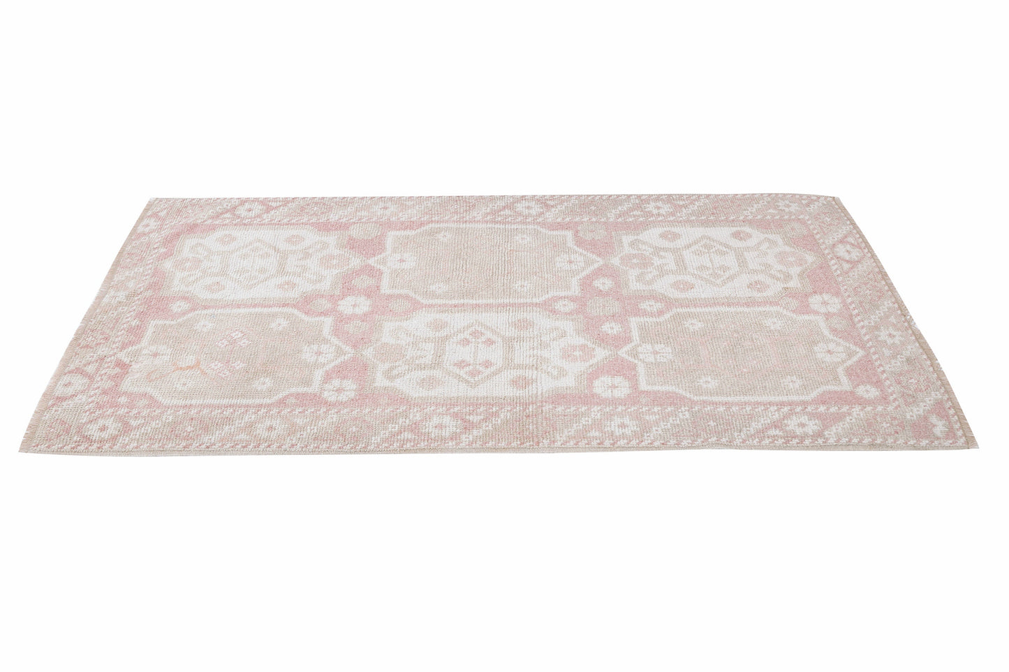 Handmade Area Rug, Turkish Vintage Oushak Rug, Neutral Floor Rug,Living Room Rug, Contemporary Decor, Turkey Rug, Carpet Rug, Rug 3x5, 12352
