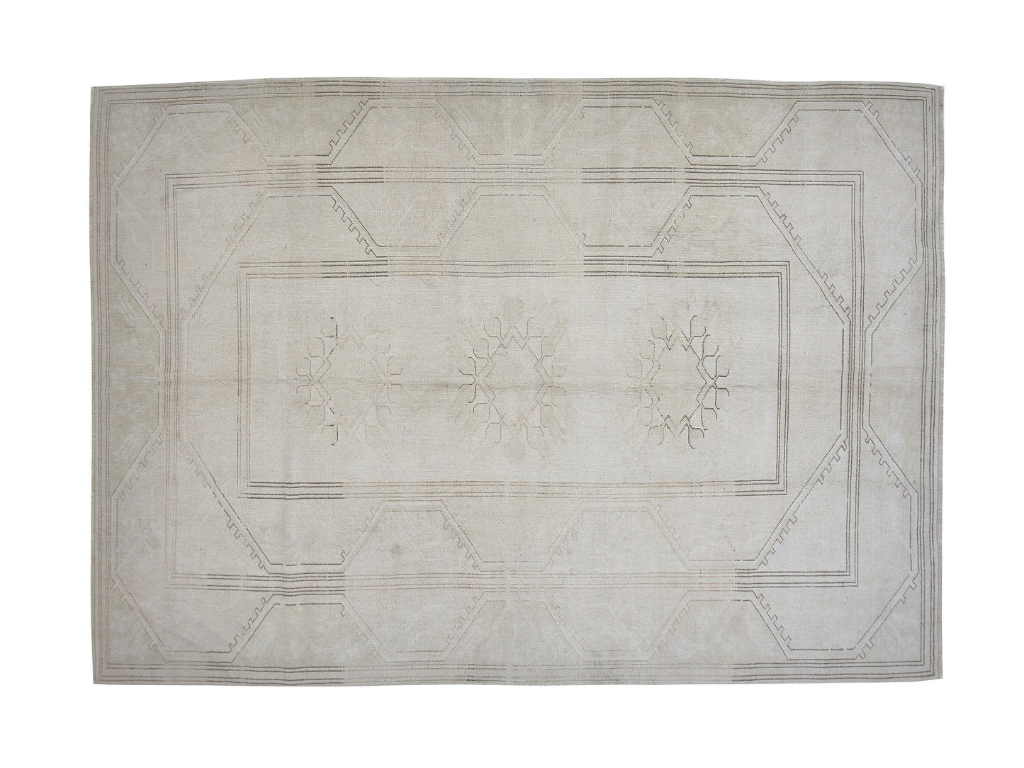 Vintage Rug, Turkish Rug, Oushak Rug, Handmade Rug, Area Rug, Neutral Rug, Turkish Carpet, Carpet Rug, Living Room Rug, Rug 7x10, 12402
