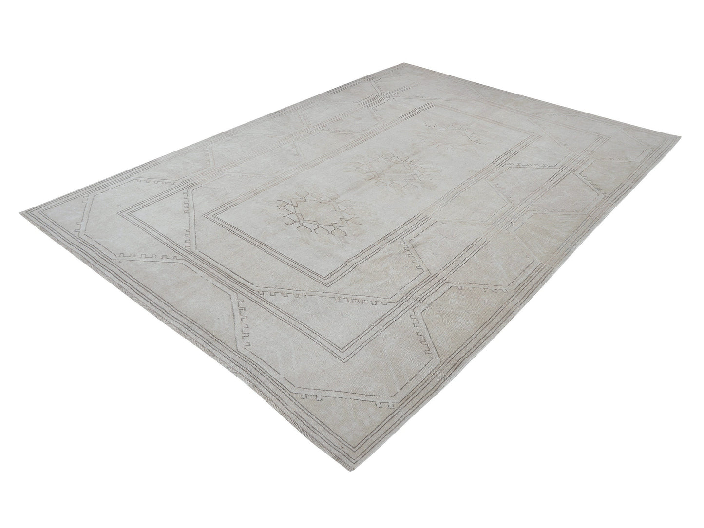 Vintage Rug, Turkish Rug, Oushak Rug, Handmade Rug, Area Rug, Neutral Rug, Turkish Carpet, Carpet Rug, Living Room Rug, Rug 7x10, 12402