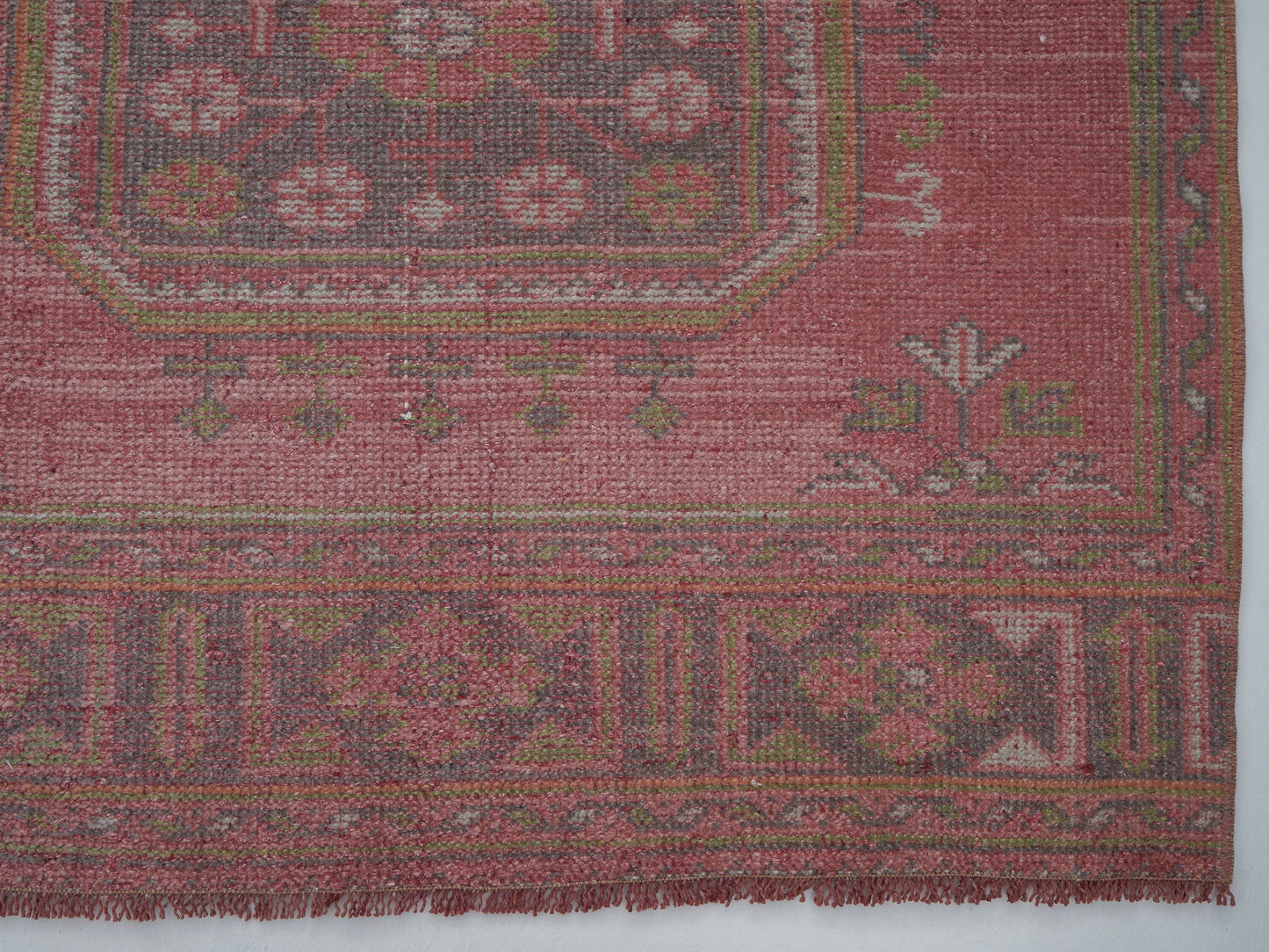 Turkish Runner, Vintage Runner, Oushak Runner, Handmade Runner Rug, Carpet Runner, Long Runner, Hallway Runner, Runner Rug 3x12, 12417