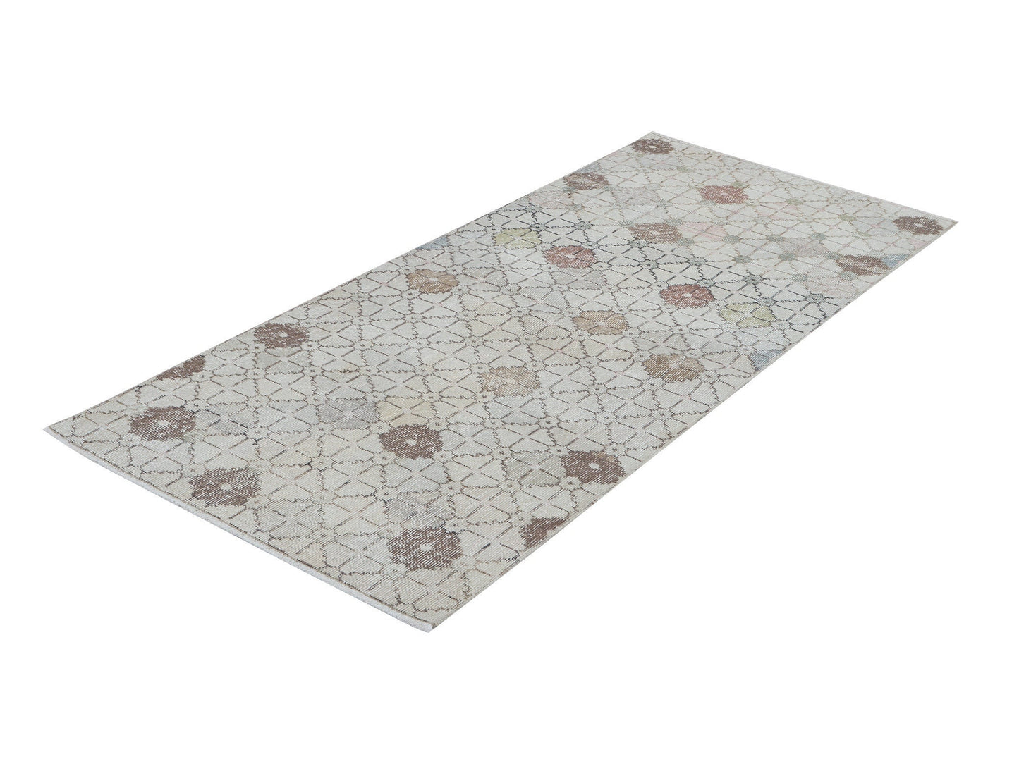 Oushak Rug, Area Rug, Vintage Rug, Handmade Rug, Turkish Rug, Neutral Rug, Living Room Rug, Turkish Carpet, Carpet Rug, Rug 3x6, 12422
