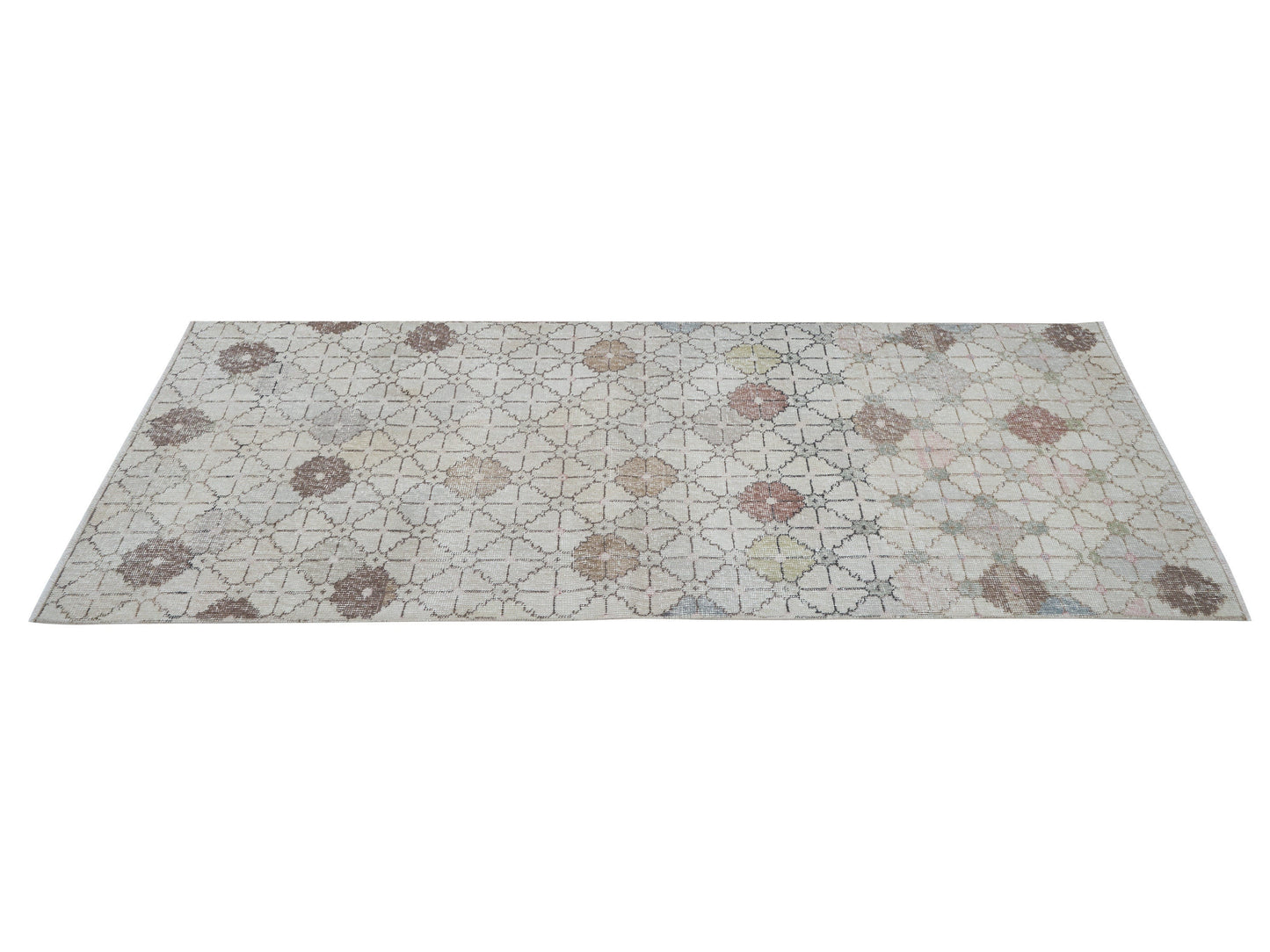 Oushak Rug, Area Rug, Vintage Rug, Handmade Rug, Turkish Rug, Neutral Rug, Living Room Rug, Turkish Carpet, Carpet Rug, Rug 3x6, 12422