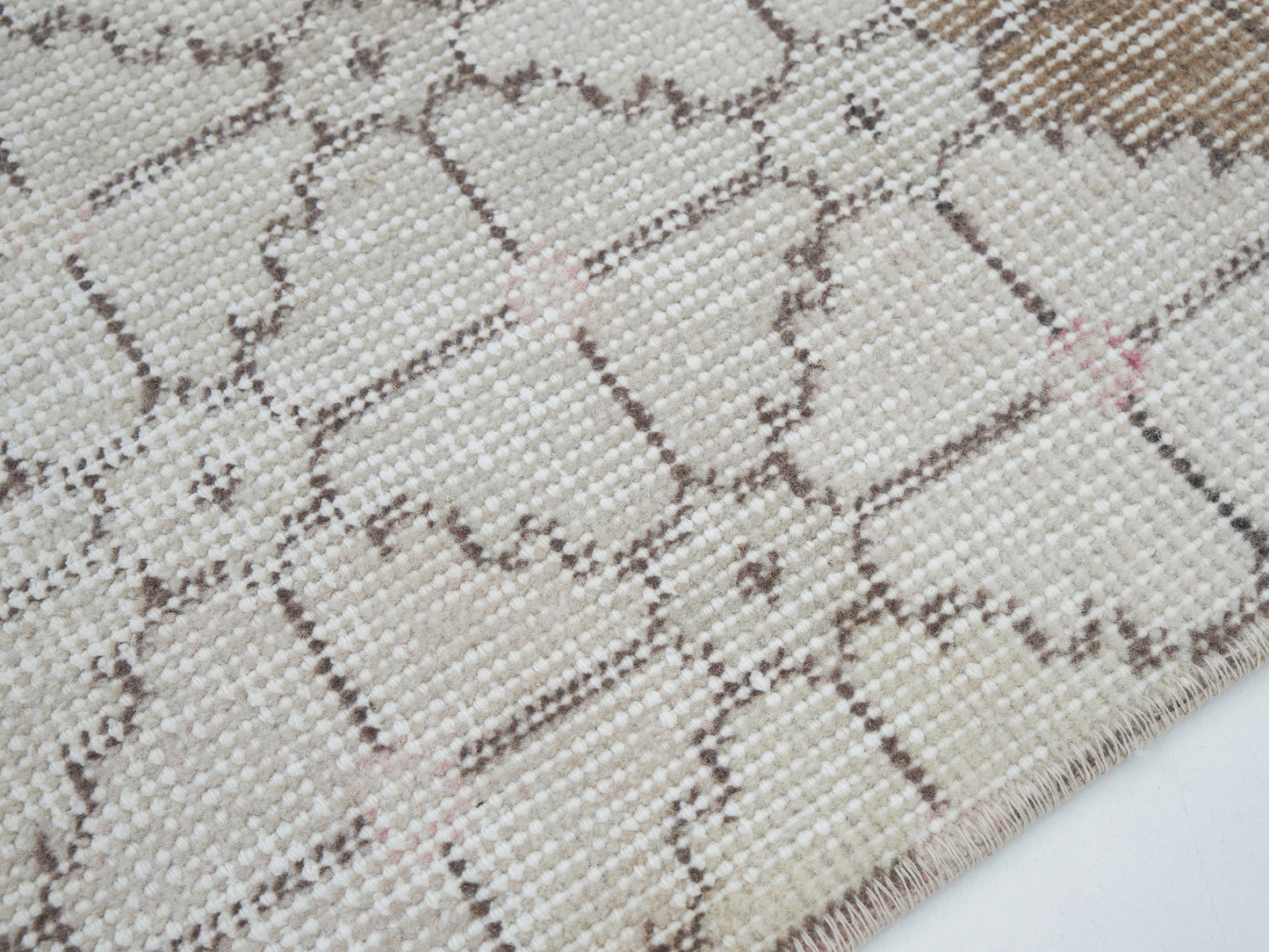 Oushak Rug, Area Rug, Vintage Rug, Handmade Rug, Turkish Rug, Neutral Rug, Living Room Rug, Turkish Carpet, Carpet Rug, Rug 3x6, 12422