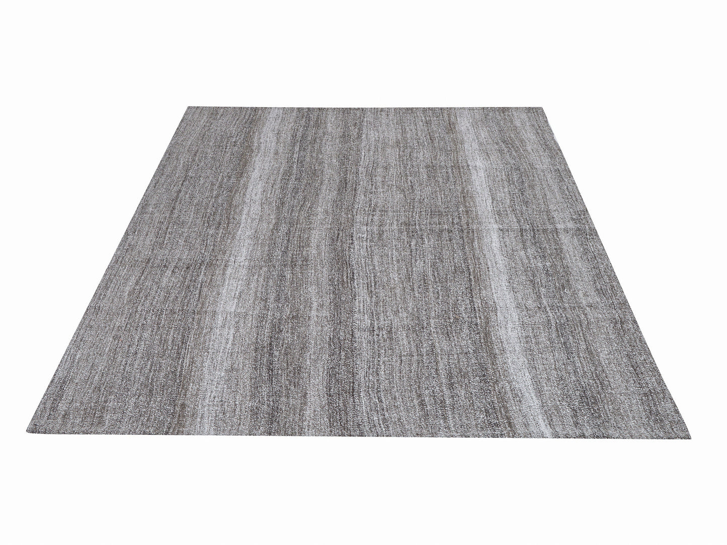 Turkish Handmade Area Kilim Rug, Neutral Muted Rug, Vintage Faded Kilim Rug, Office Rug, Gray Rug, Coastal Decor, Kilim Rug 5x7, 12199