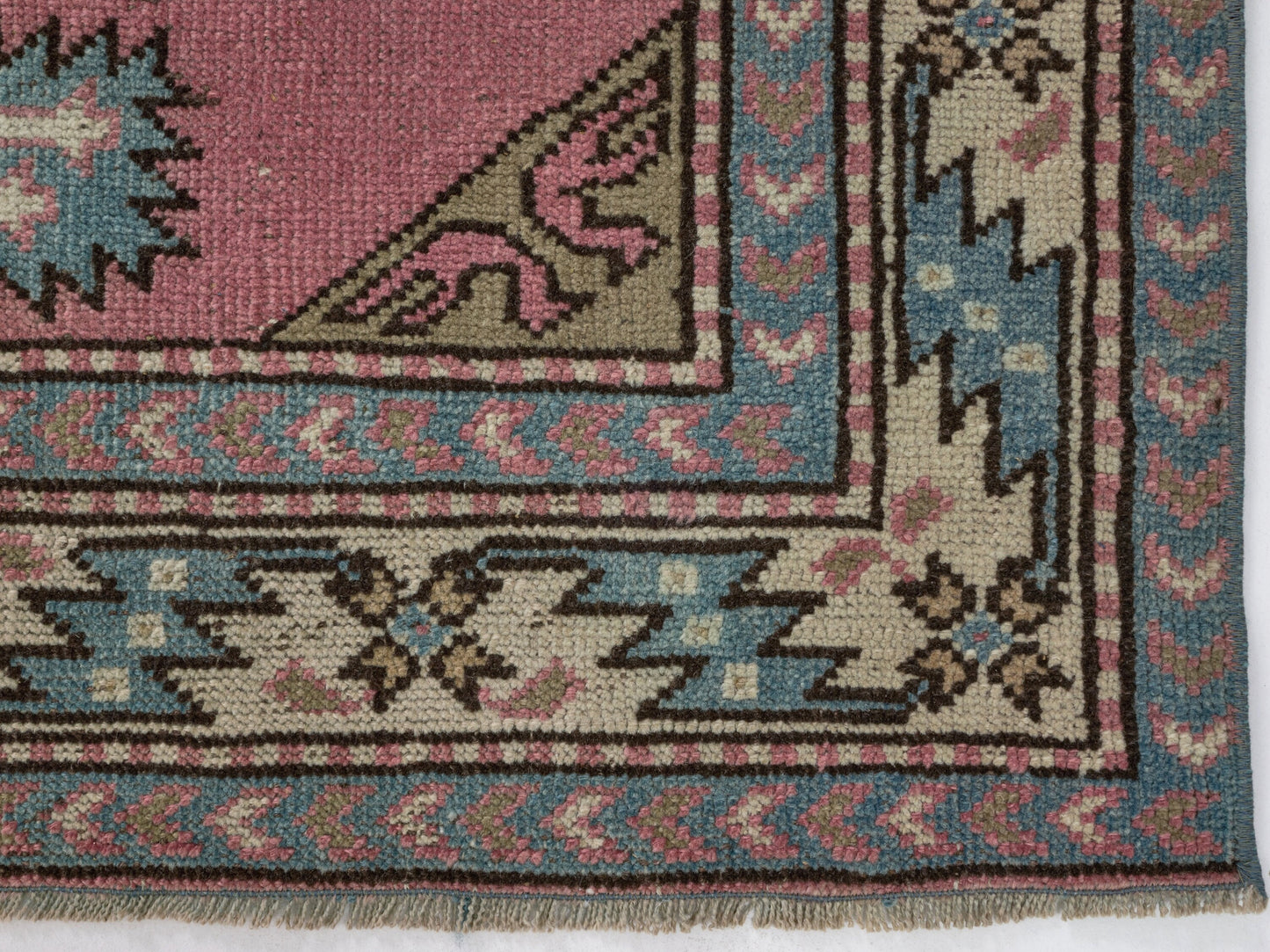 4x7 Area rug, Antique Handmade Vintage Rug, Anatolian Turkish Oushak Rug, Ethnic Neutral Rug, Tribal rug , Small Carpet Rug, 8918