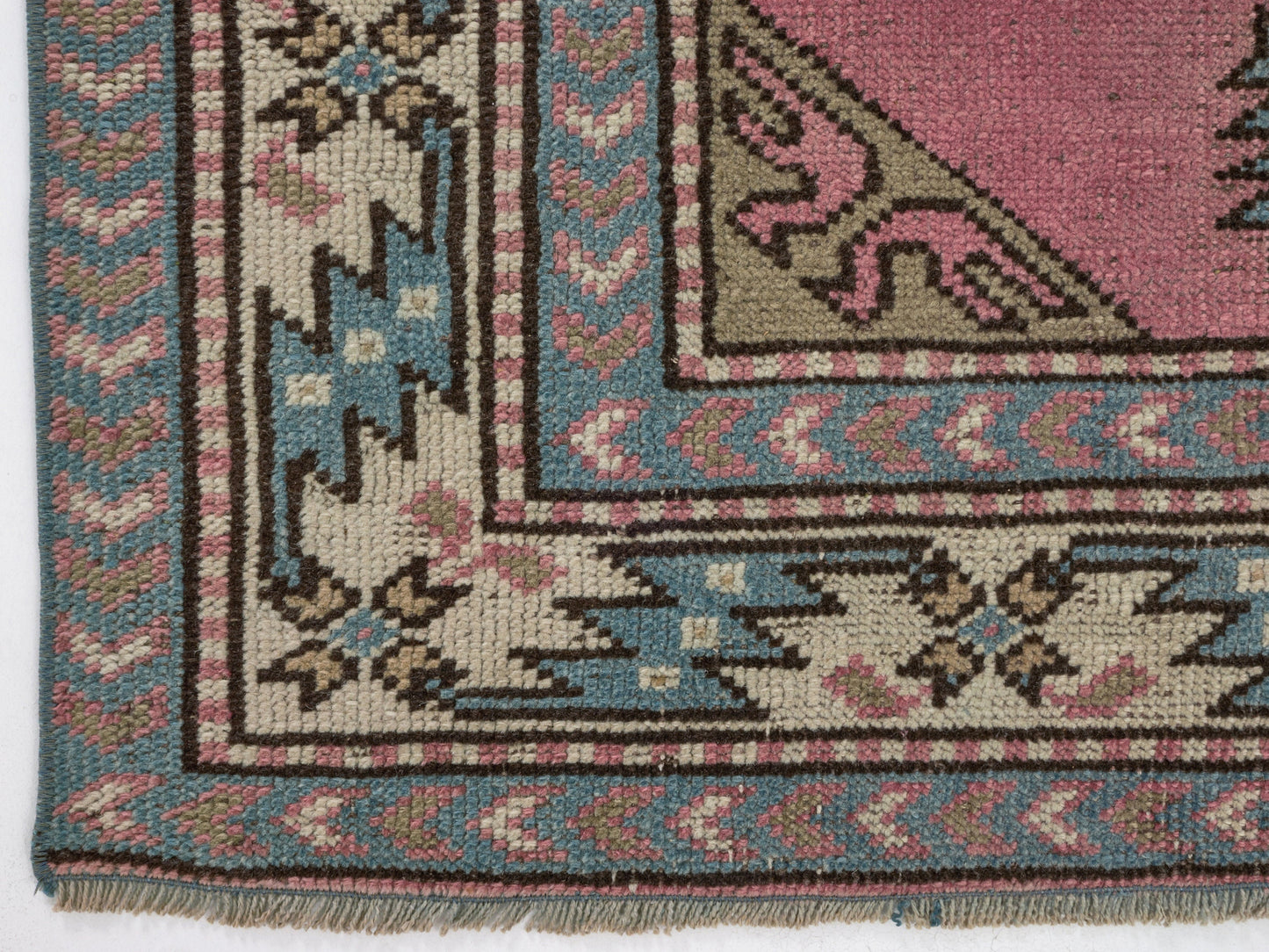 4x7 Area rug, Antique Handmade Vintage Rug, Anatolian Turkish Oushak Rug, Ethnic Neutral Rug, Tribal rug , Small Carpet Rug, 8918