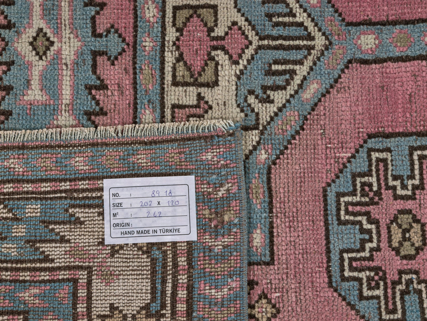 4x7 Area rug, Antique Handmade Vintage Rug, Anatolian Turkish Oushak Rug, Ethnic Neutral Rug, Tribal rug , Small Carpet Rug, 8918