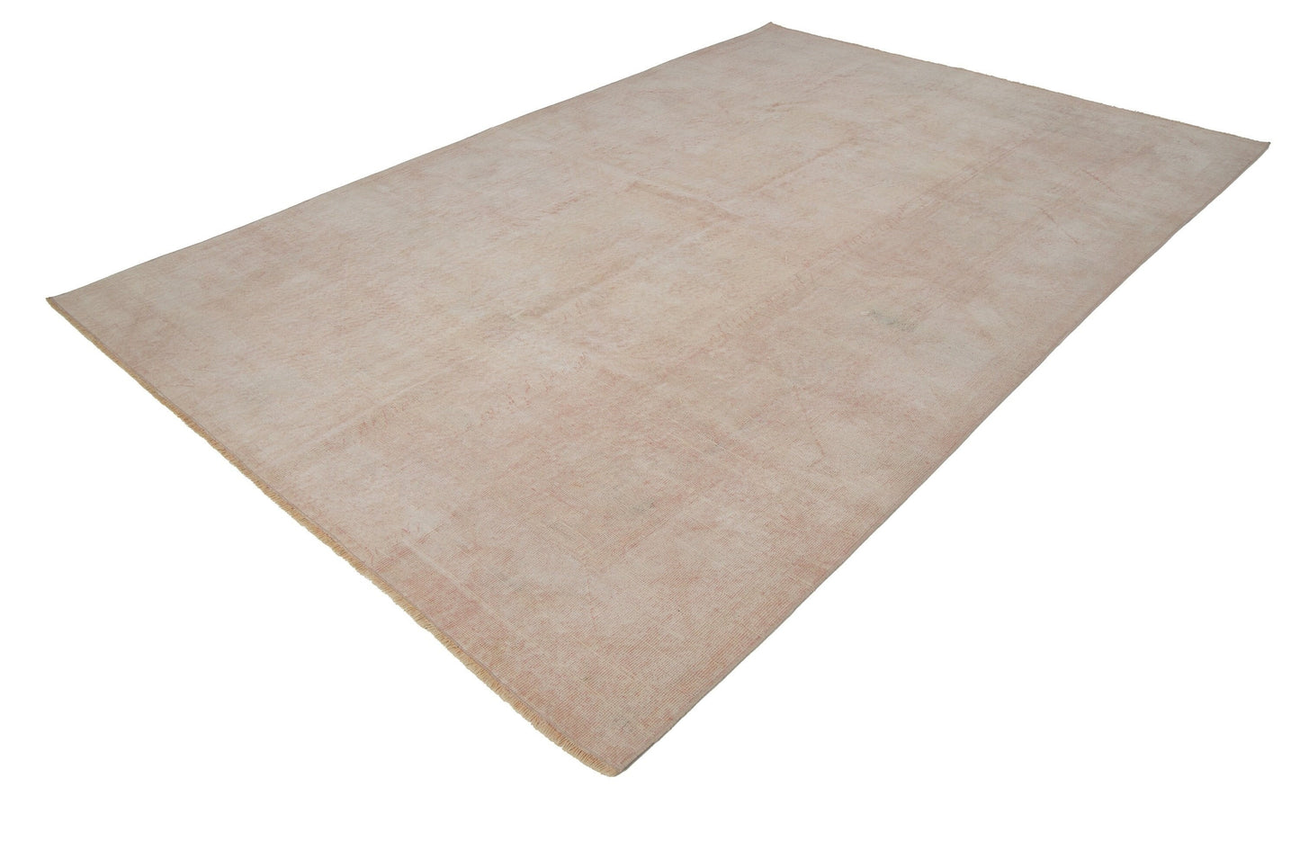 Beige Oushak Area Rug , 7x10 Oushak Vintage Turkish rug ,Scandinavian Rug, Living room rug, Turkish Rug Beige, 7433