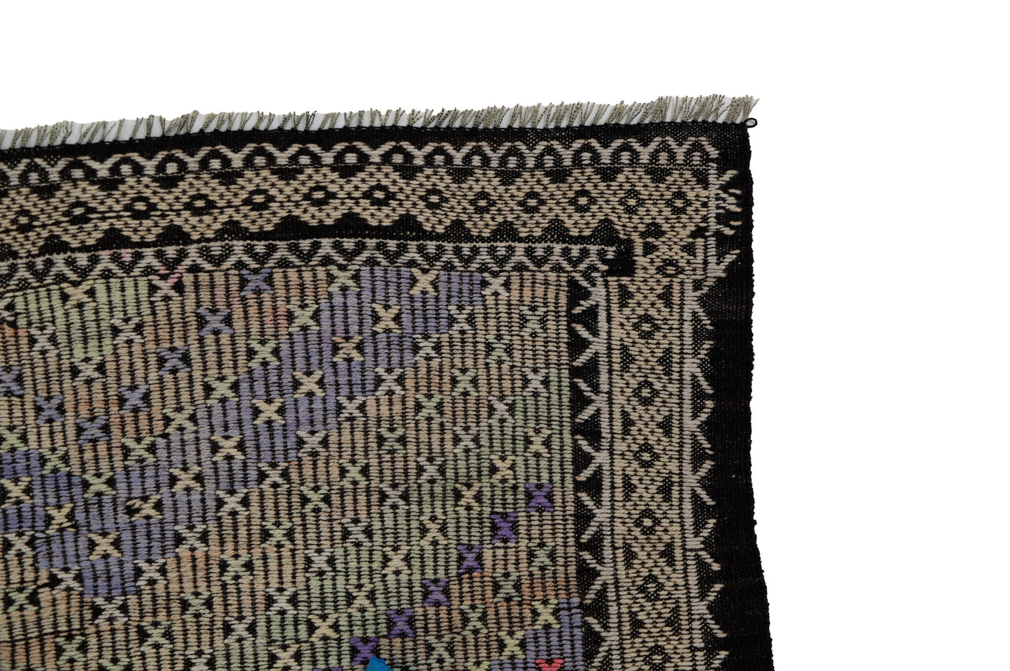 Turkish Kilim 6x11, Vintage Area Kilim Rug, Contemporary Decorative Wool Rug, Living Room Rug, Entryway Rug, Kilim Rug, Striped Kilim, 8053