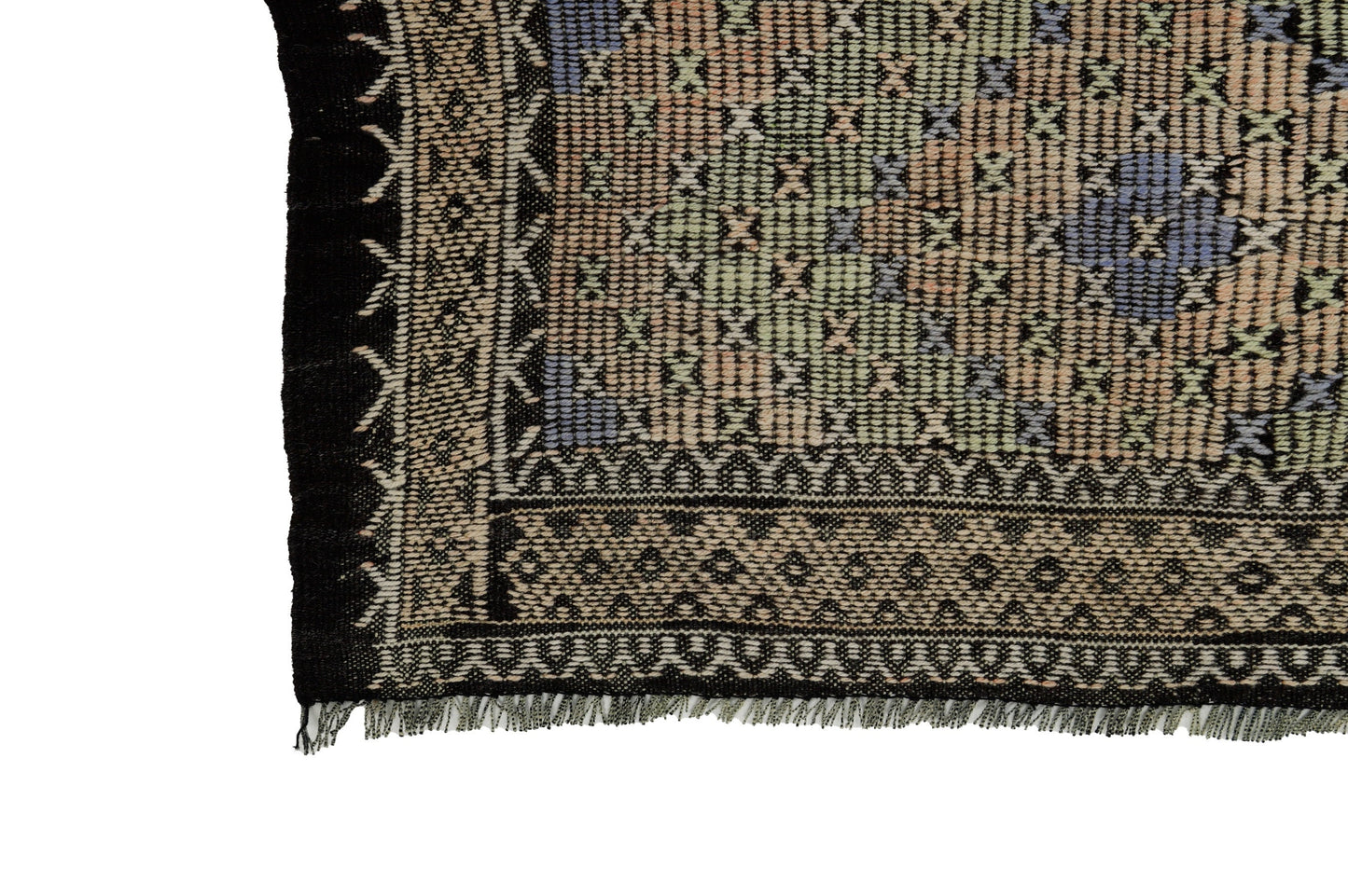 Turkish Kilim 6x11, Vintage Area Kilim Rug, Contemporary Decorative Wool Rug, Living Room Rug, Entryway Rug, Kilim Rug, Striped Kilim, 8053