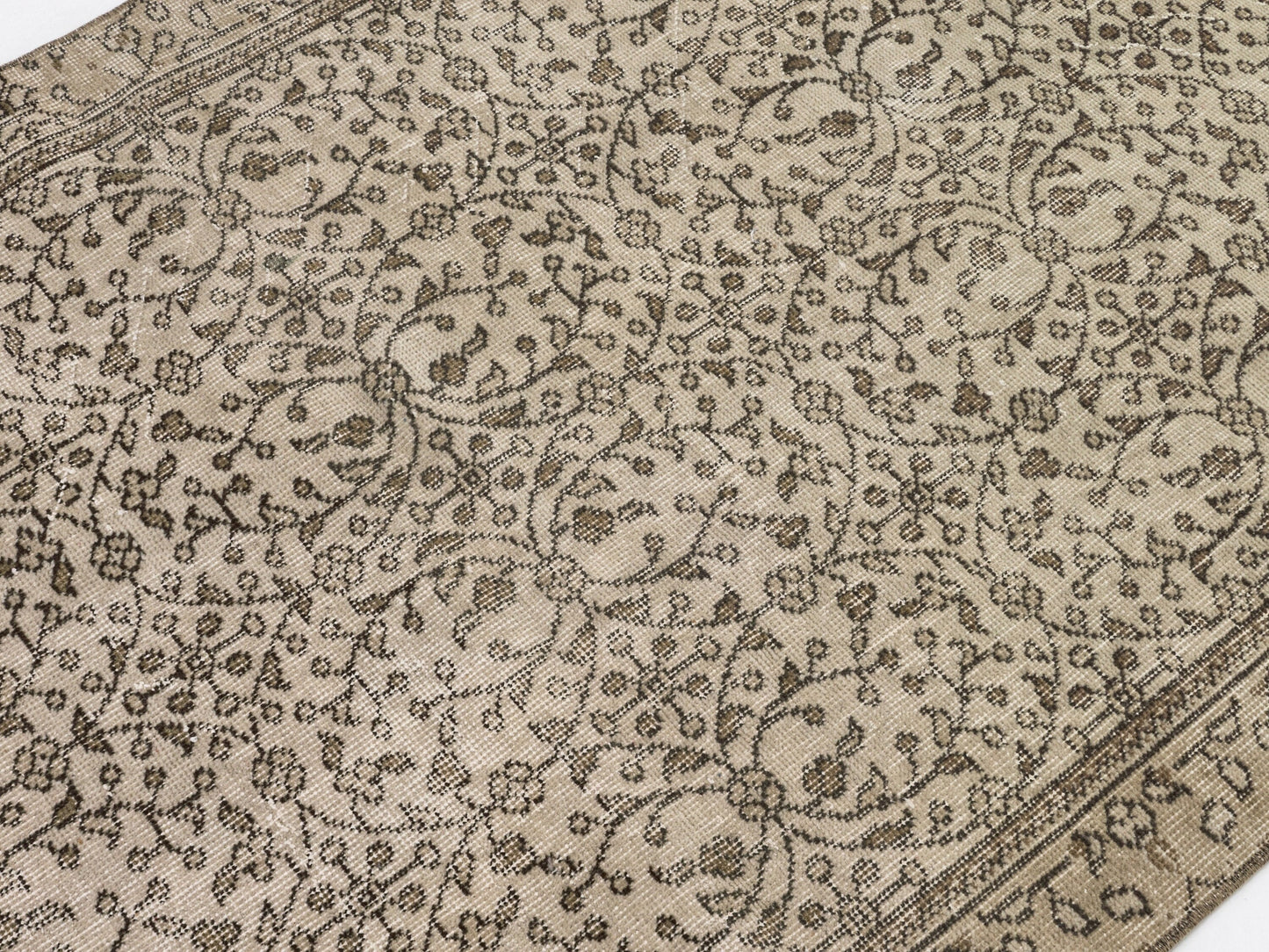 4x7 Area Rug , Vintage Turkish Handmade Rug ,Anatolia Oushak Rug, Bedroom Rug, Neutral Rug ,Unique Rug, Carpet rug, 9633