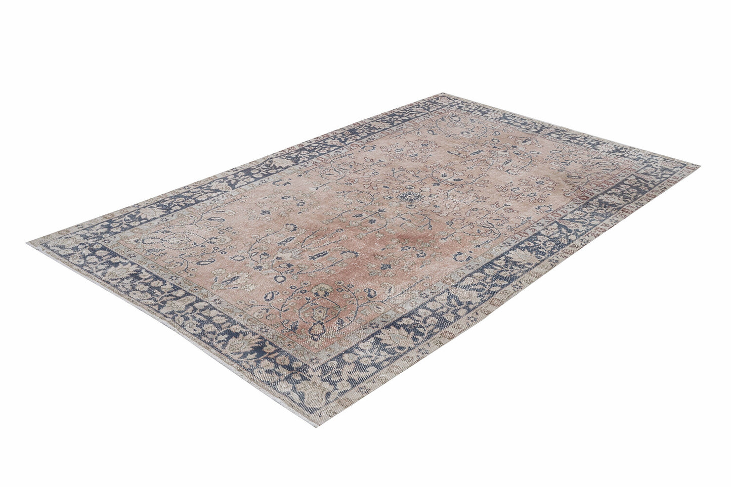 Vintage Rug, Handmade Rug, Area Rug, Turkish Rug, Oushak Rug, Turkey Rug, Neutral Rug, Office Rug, Carpet Rug, Primitive Rug, Rug 4x8, 12386