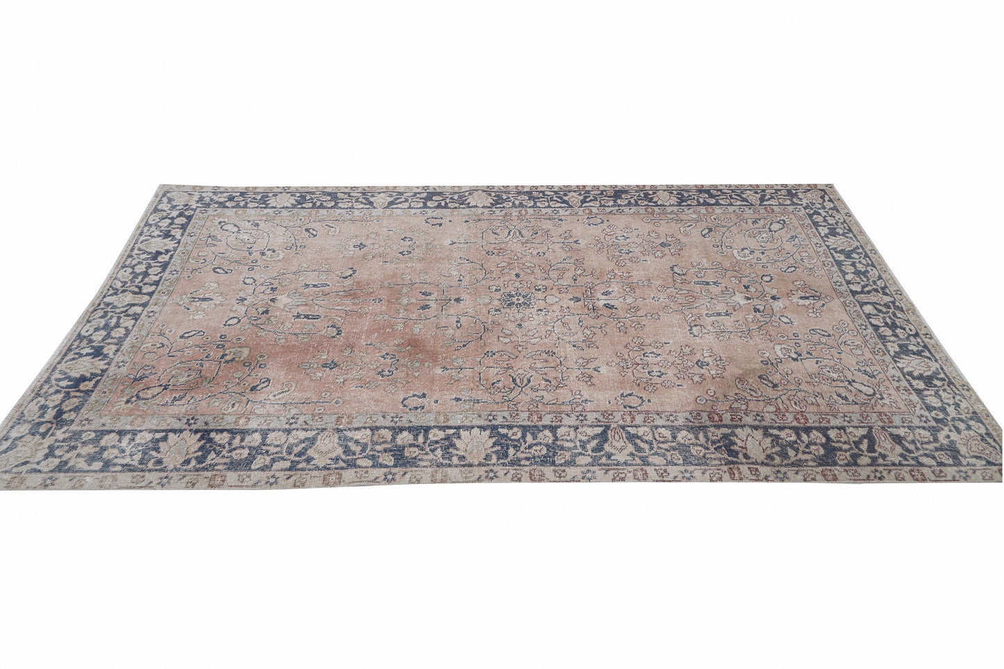Vintage Rug, Handmade Rug, Area Rug, Turkish Rug, Oushak Rug, Turkey Rug, Neutral Rug, Office Rug, Carpet Rug, Primitive Rug, Rug 4x8, 12386