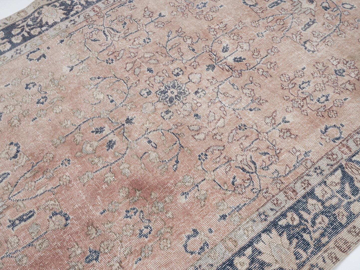Vintage Rug, Handmade Rug, Area Rug, Turkish Rug, Oushak Rug, Turkey Rug, Neutral Rug, Office Rug, Carpet Rug, Primitive Rug, Rug 4x8, 12386