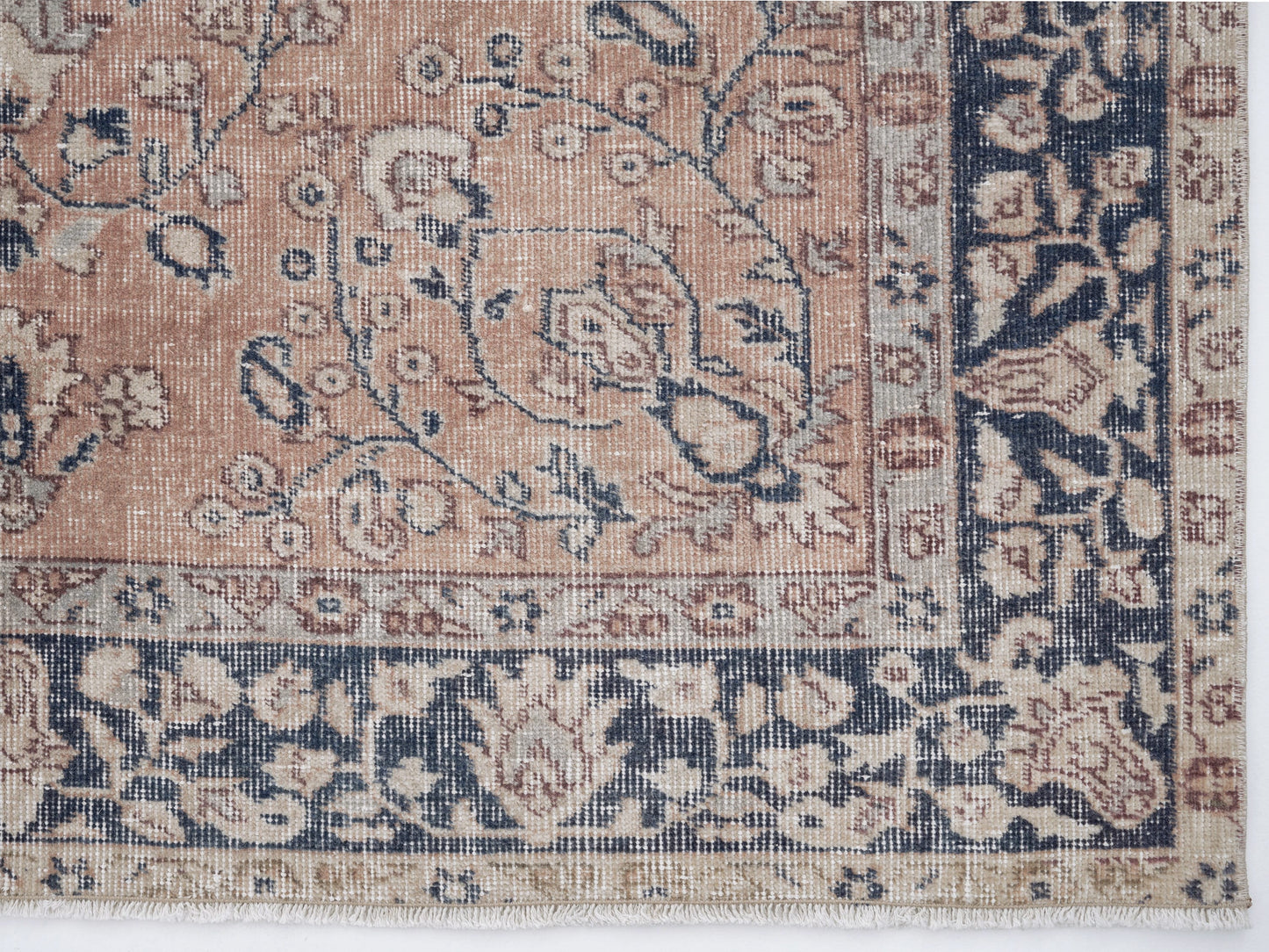Vintage Rug, Handmade Rug, Area Rug, Turkish Rug, Oushak Rug, Turkey Rug, Neutral Rug, Office Rug, Carpet Rug, Primitive Rug, Rug 4x8, 12386
