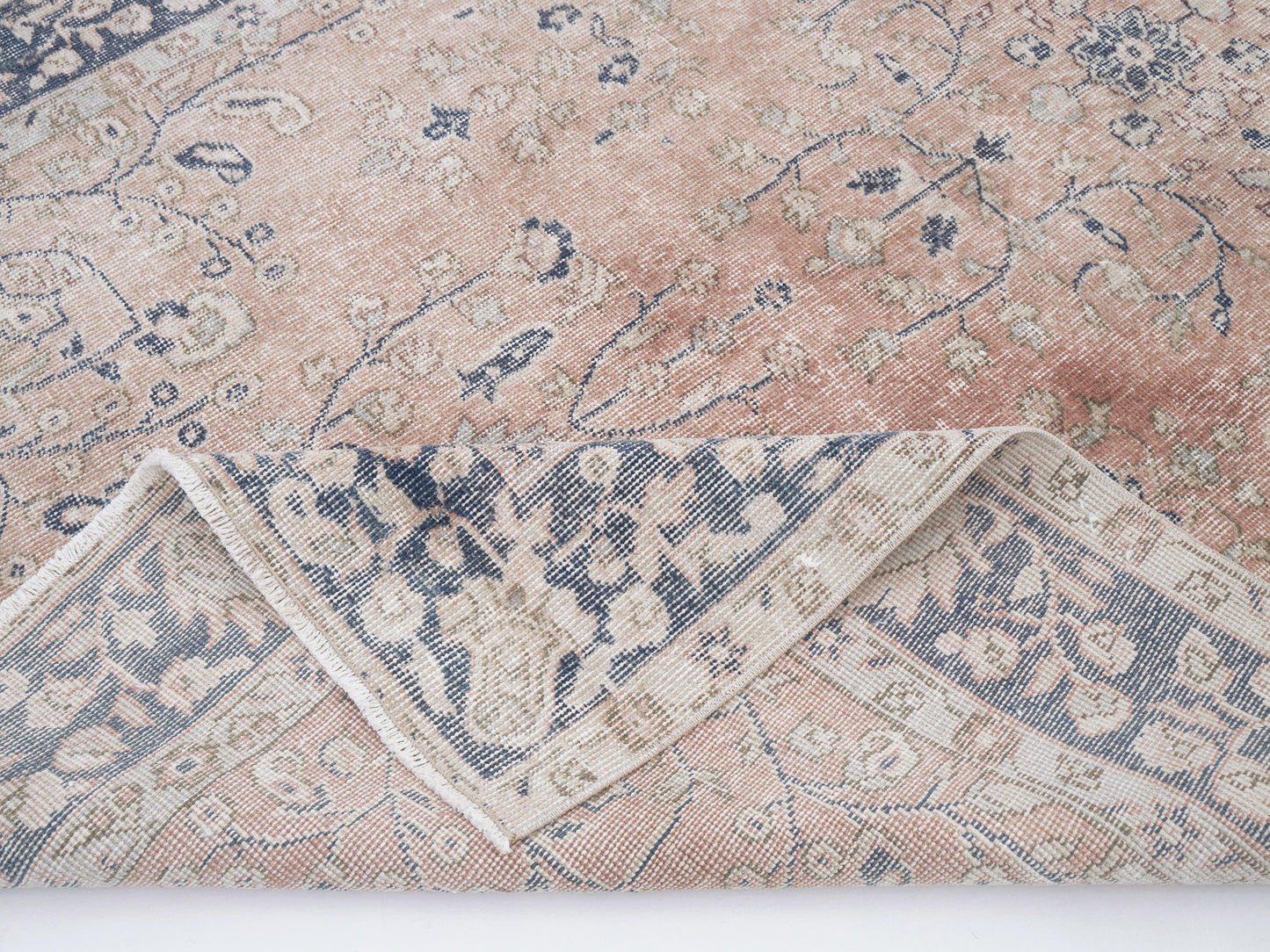 Vintage Rug, Handmade Rug, Area Rug, Turkish Rug, Oushak Rug, Turkey Rug, Neutral Rug, Office Rug, Carpet Rug, Primitive Rug, Rug 4x8, 12386