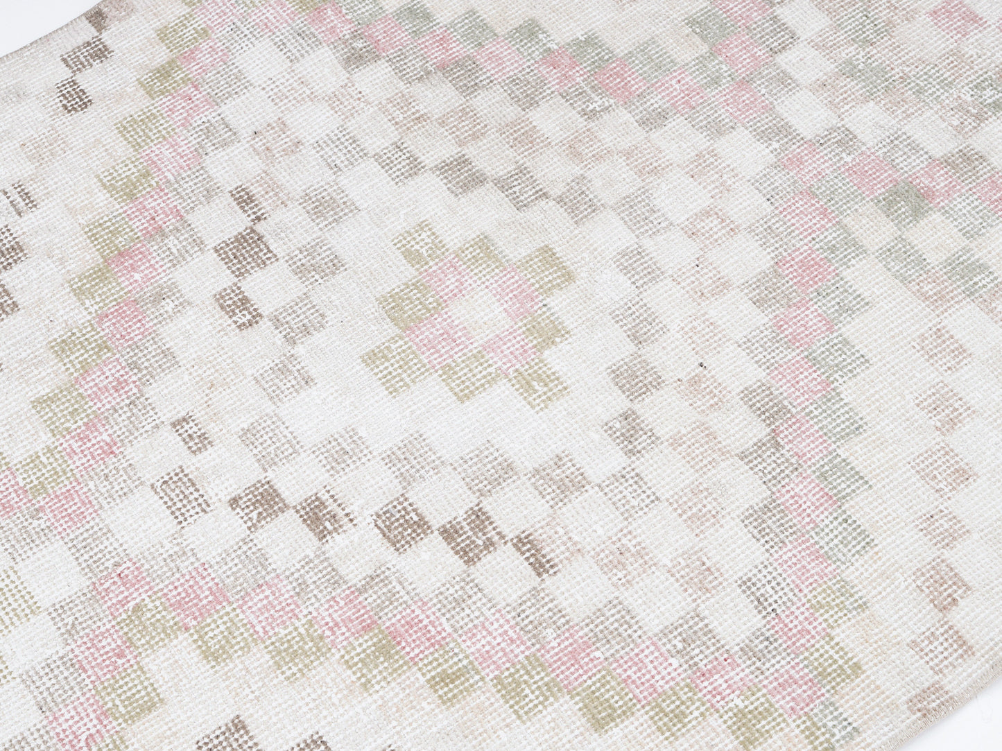 Turkish Vintage Oushak Rug, Handmade Area Unique Rug, Neutral Muted Rug, Living Room Rug, Carpet Rug, Turkish Carpet, Rug 3x6, 12232
