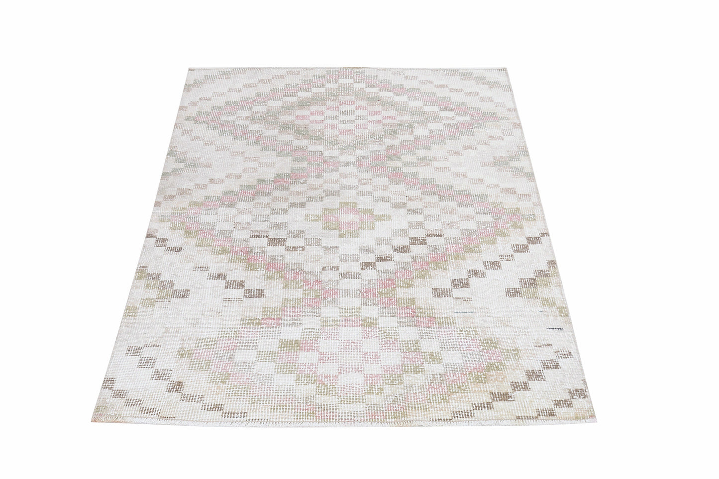 Turkish Vintage Oushak Rug, Handmade Area Unique Rug, Neutral Muted Rug, Living Room Rug, Carpet Rug, Turkish Carpet, Rug 3x6, 12232
