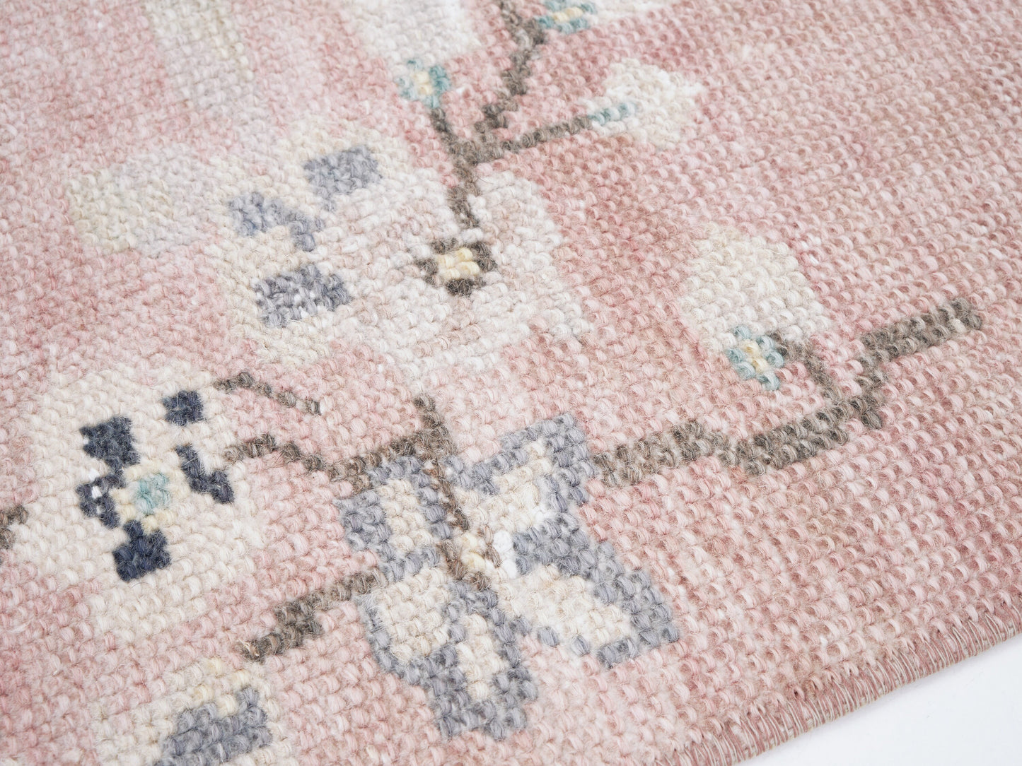 Turkish Runner, Oushak Runner, Vintage Runner, Hallway Runner, Carpet Runner, Runner Rug 3x12, Bohemian Rug,Long Runner, Floor Runner, 12481