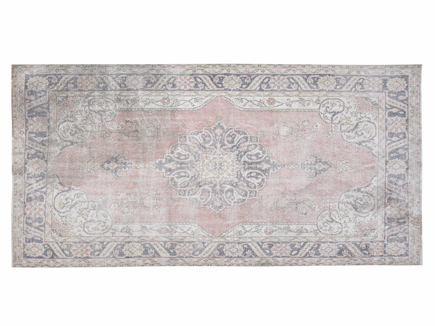 Handmade Rug, Turkish Rug, Vintage Rug, Oushak Rug, Area Rug, Bedroom Rug, Oushak Carpet,Neutral Rug, Turkey Rug, Rug 5x8, Carpet Rug, 12449