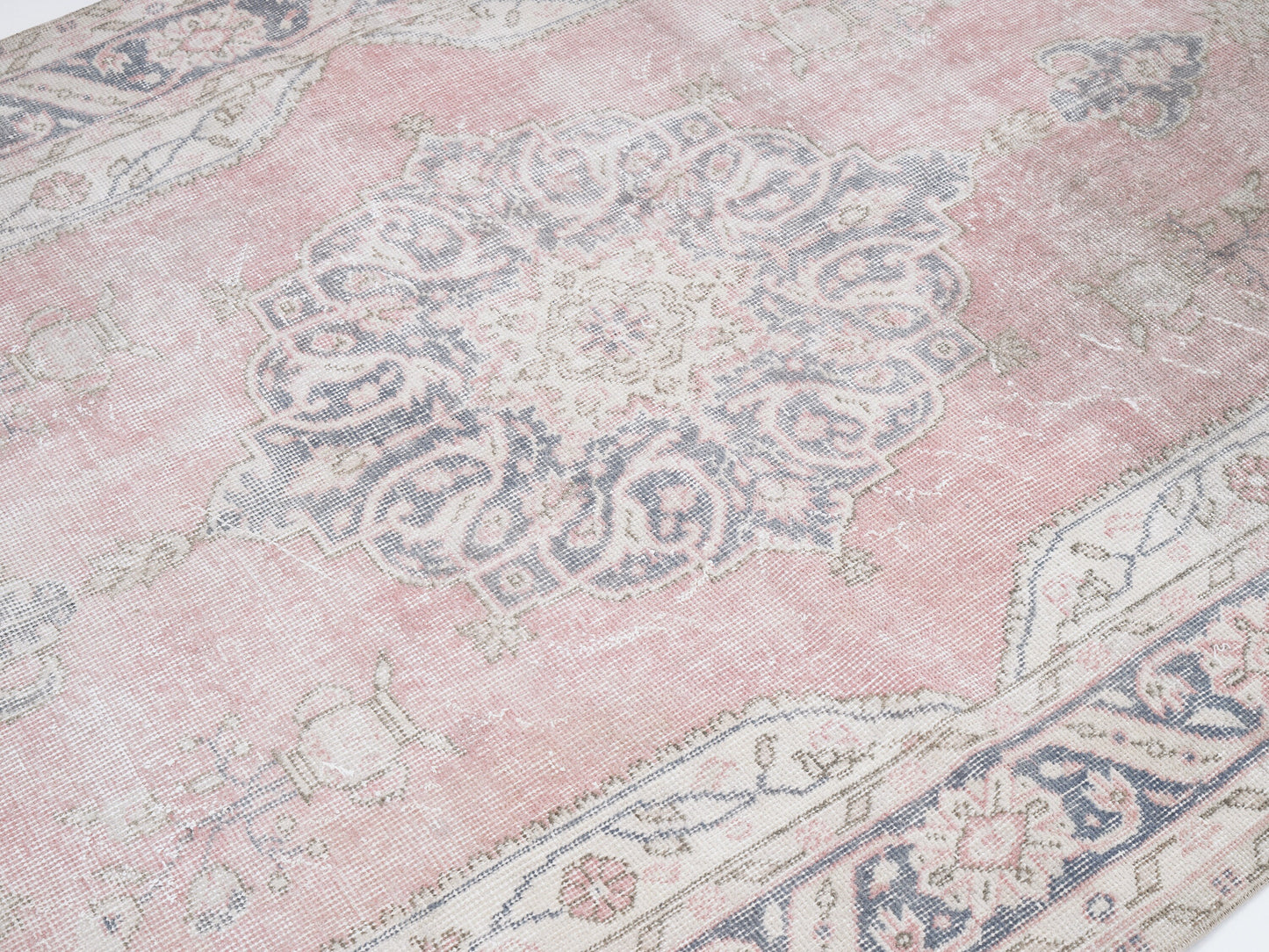 Handmade Rug, Turkish Rug, Vintage Rug, Oushak Rug, Area Rug, Bedroom Rug, Oushak Carpet,Neutral Rug, Turkey Rug, Rug 5x8, Carpet Rug, 12449