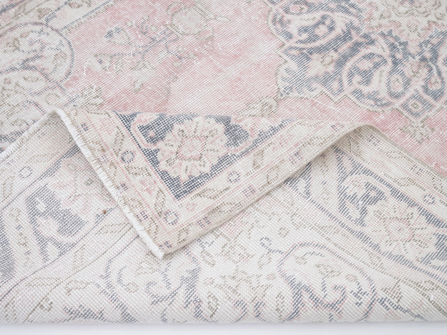 Handmade Rug, Turkish Rug, Vintage Rug, Oushak Rug, Area Rug, Bedroom Rug, Oushak Carpet,Neutral Rug, Turkey Rug, Rug 5x8, Carpet Rug, 12449