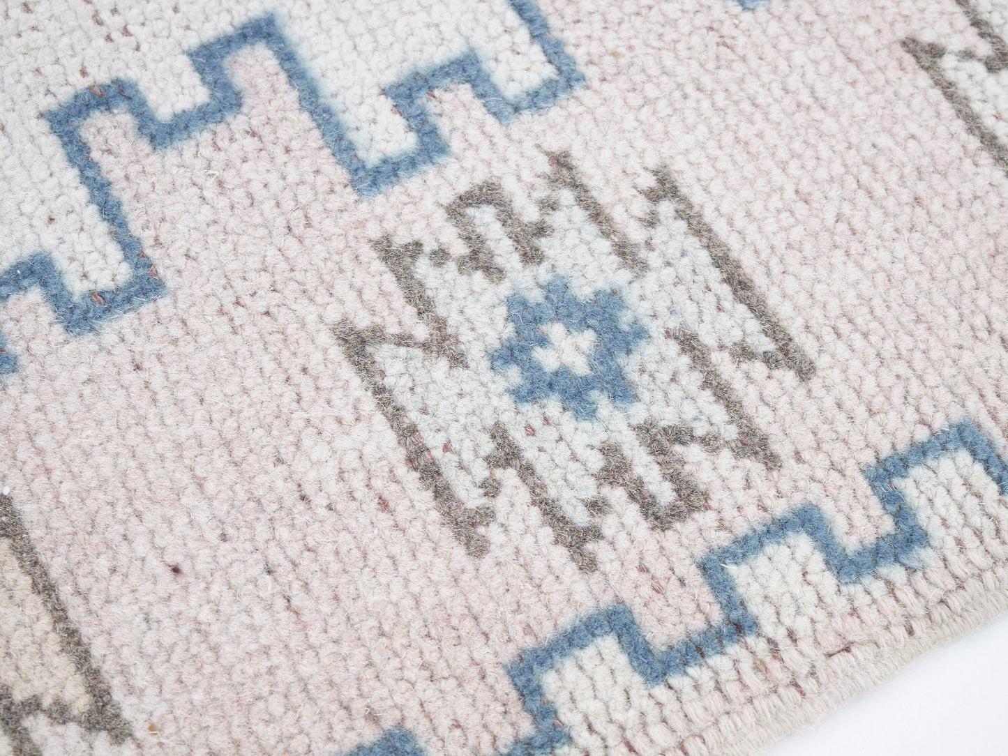 Oushak Handmade Area Rug, Turkish Vintage Eclectic Rug, Bedroom Rug, Oushak Carpet, Rug 3x5, Bohemian Rug, Turkey Rug, Carpet Rug, 12462