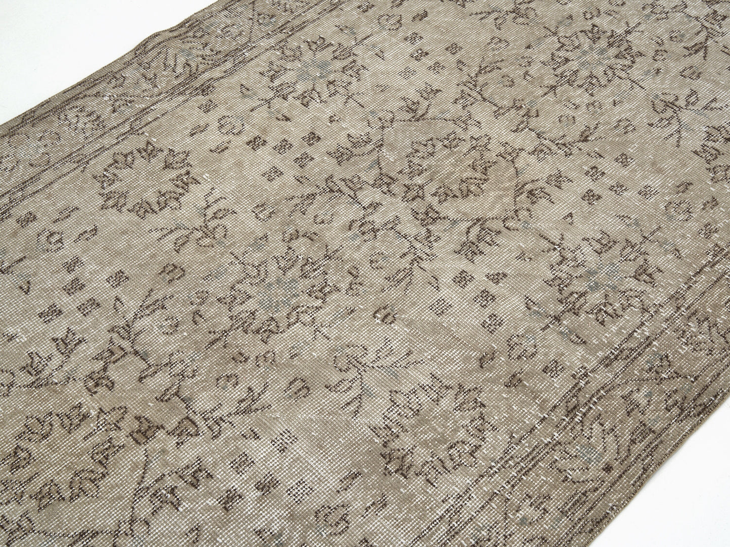 Turkish Vintage Oushak Rug, Handmade Area Antique Rug, Carpet Rug, Rug 4x7, Turkish Carpet, Bedroom Rug, Primitive Rug, Turkey Rug, 12091