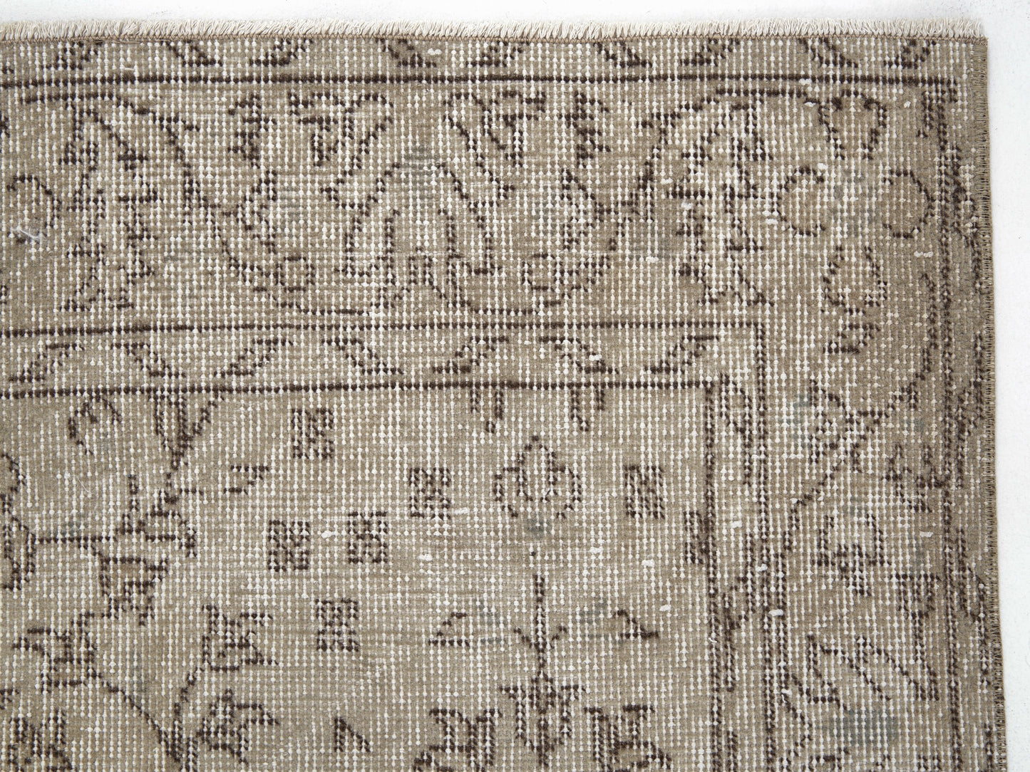 Turkish Vintage Oushak Rug, Handmade Area Antique Rug, Carpet Rug, Rug 4x7, Turkish Carpet, Bedroom Rug, Primitive Rug, Turkey Rug, 12091