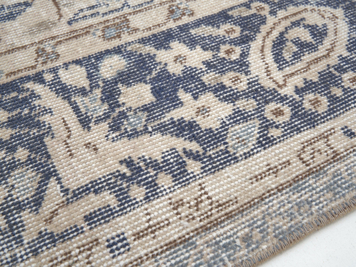 Vintage Handmade Rug, Oushak Rustic Rug, Turkish Area Rug, Neutral Floor Rug, Rug 6x10, Turkey Rug, Primitive Rug, Bedroom Rug, 11485