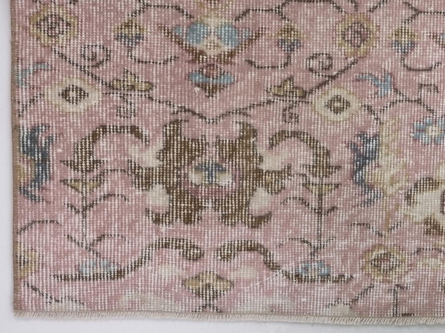 Turkish rug 4x7, Art deco Carpet rug, Oushak rug 4x7, Unique rug, Rare find Vintage rug, Turkey rug, Wool rug, One of a kind rug, 10281