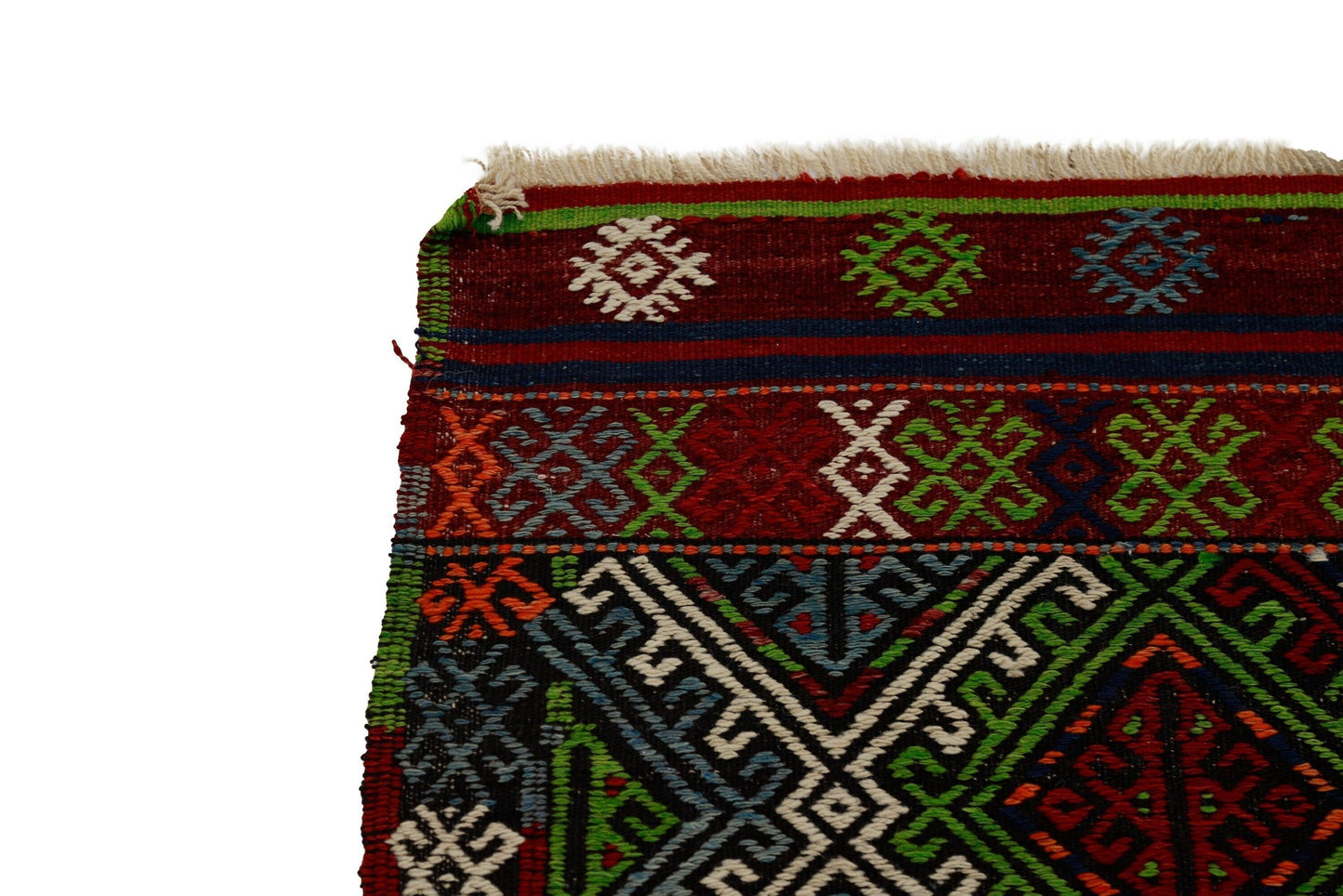 Vintage Turkish Kilim Rug, Area Kilim Rug, Bedroom Rug, Handmade Unique Rug, Primitive Area Rug, Wool Rug, Kilim Rug 5x8, Anatolia Rug, 2876