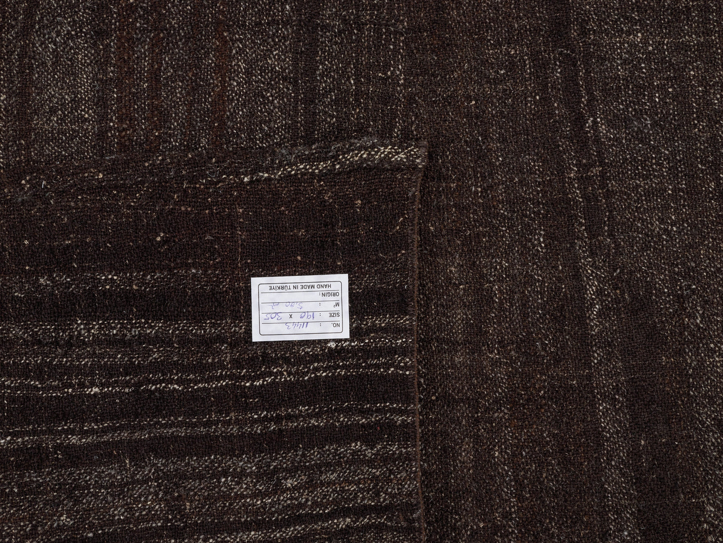 Handmade Kilim Rug, Turkish Vintage Kilim Rug, Area Antique Kilim Rug, Farmhouse Decor, Goat Hair Rug, Black Rug, Rug Kilim 6x10, 11443