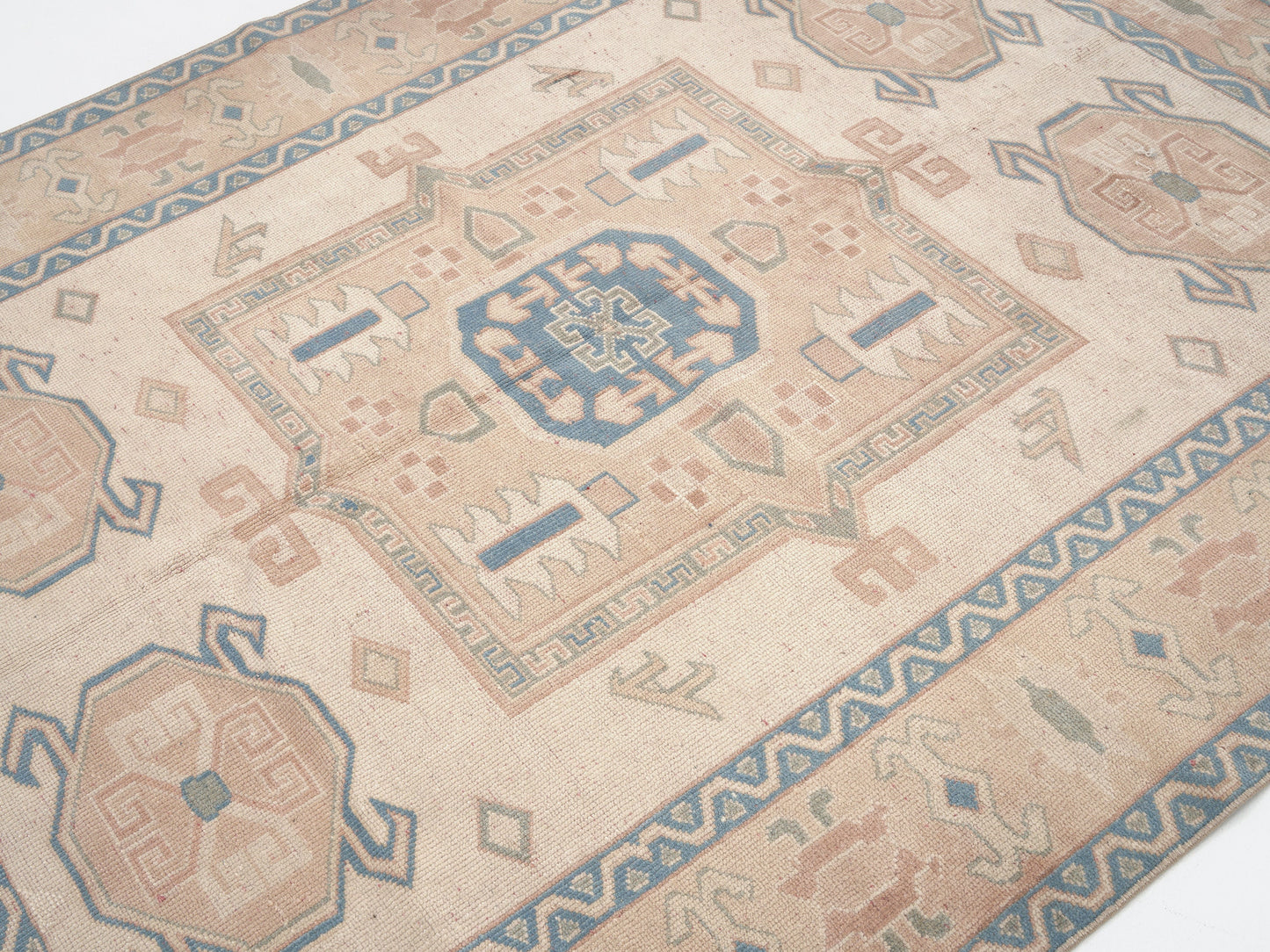 Turkish Rug, Vintage Rug, Handmade Rug, Neutral Rug, Rug 6x8, Area Rug, Turkey Rug, Living Room Rug, Carpet Rug, Coastal Decor, 9990