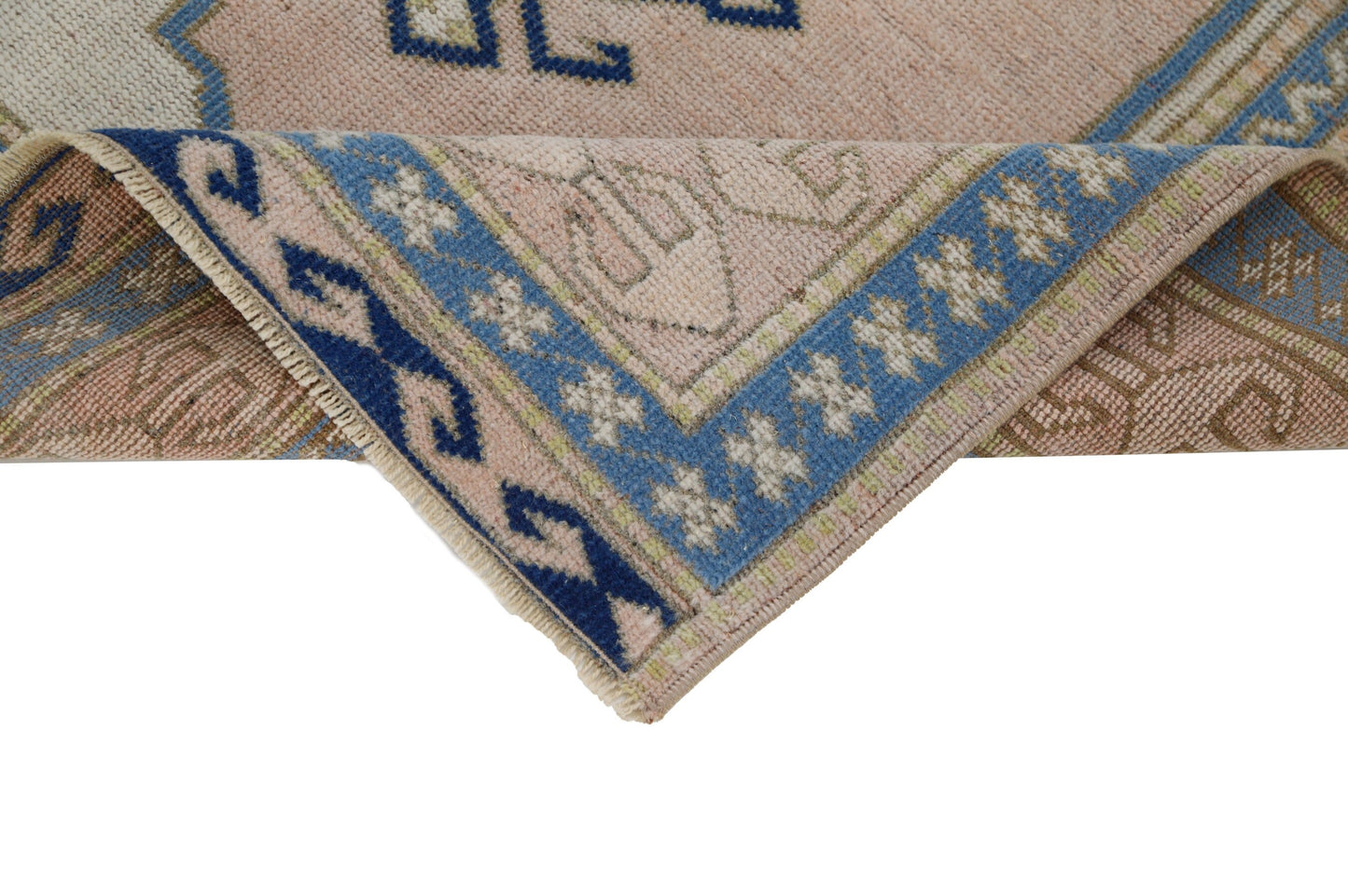 Orient Oushak Rug, Small Area Rug, 5x6 Rug, Vintage Turkish Oushak Rug, Anatolia Carpet rug, Handmade Wool Rug Made in Turkey 1970's , 10072