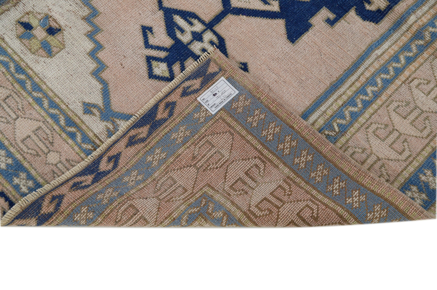 Orient Oushak Rug, Small Area Rug, 5x6 Rug, Vintage Turkish Oushak Rug, Anatolia Carpet rug, Handmade Wool Rug Made in Turkey 1970's , 10072
