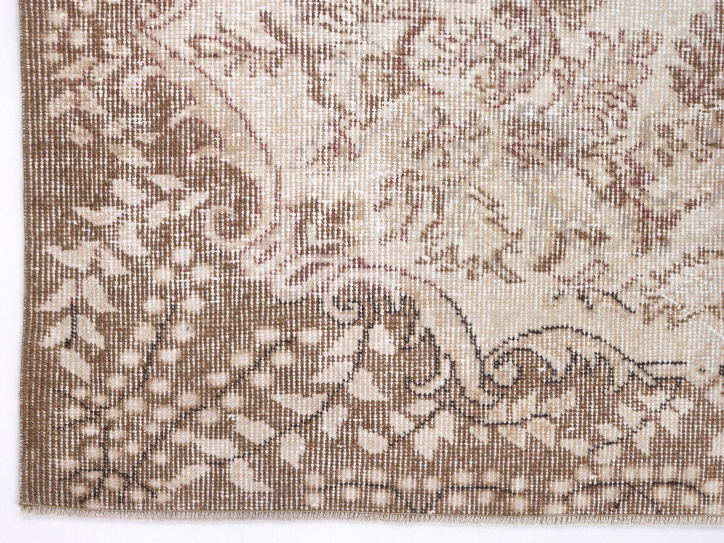 Oushak Rug, Turkish Handmade Area Rug, Vintage Unique Rustic Rug, Turkey Rug, Neutral Rug, Primitive Rug, Kid Room Rug, Rug 5x9, 10390
