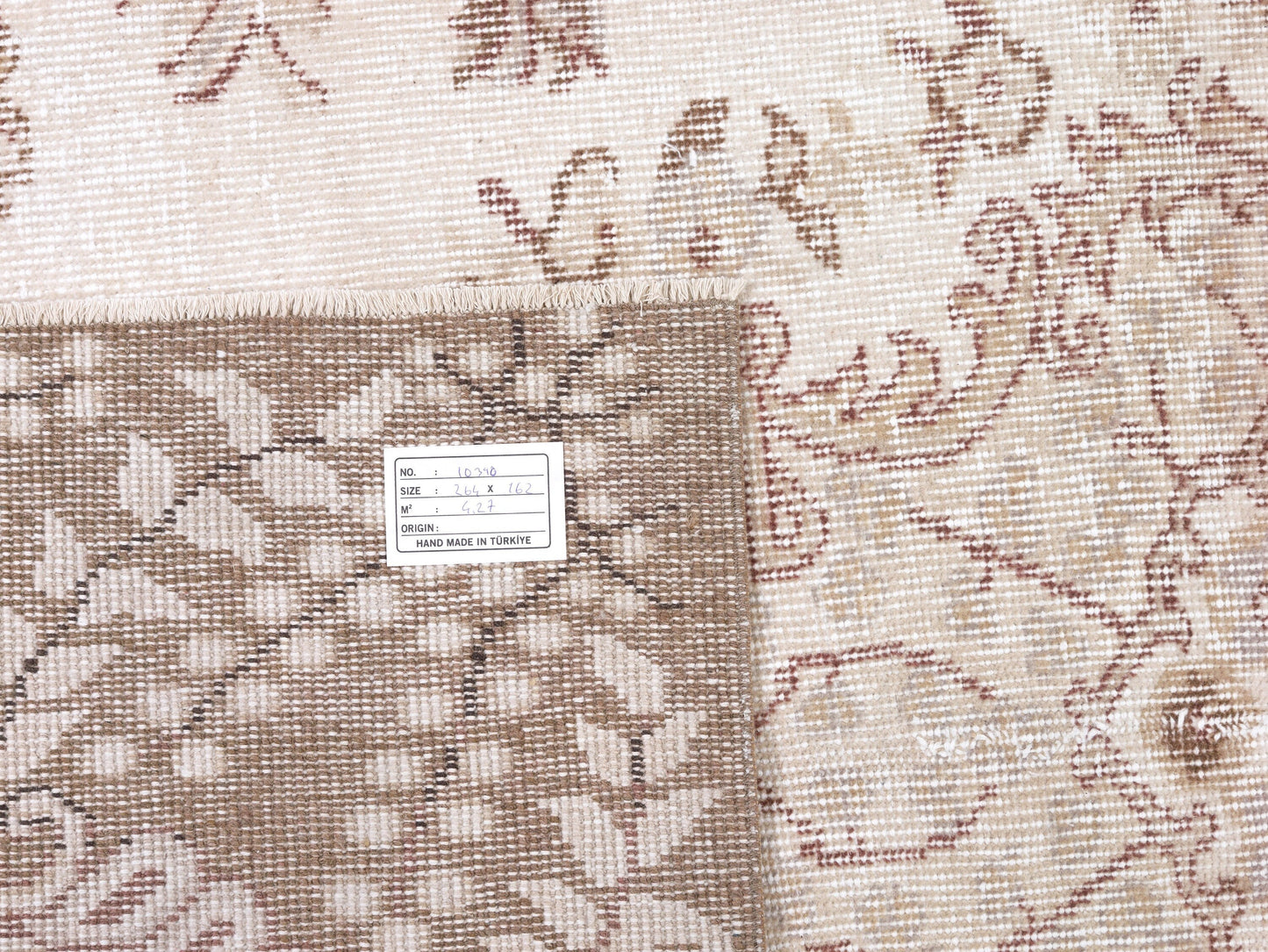 Oushak Rug, Turkish Handmade Area Rug, Vintage Unique Rustic Rug, Turkey Rug, Neutral Rug, Primitive Rug, Kid Room Rug, Rug 5x9, 10390