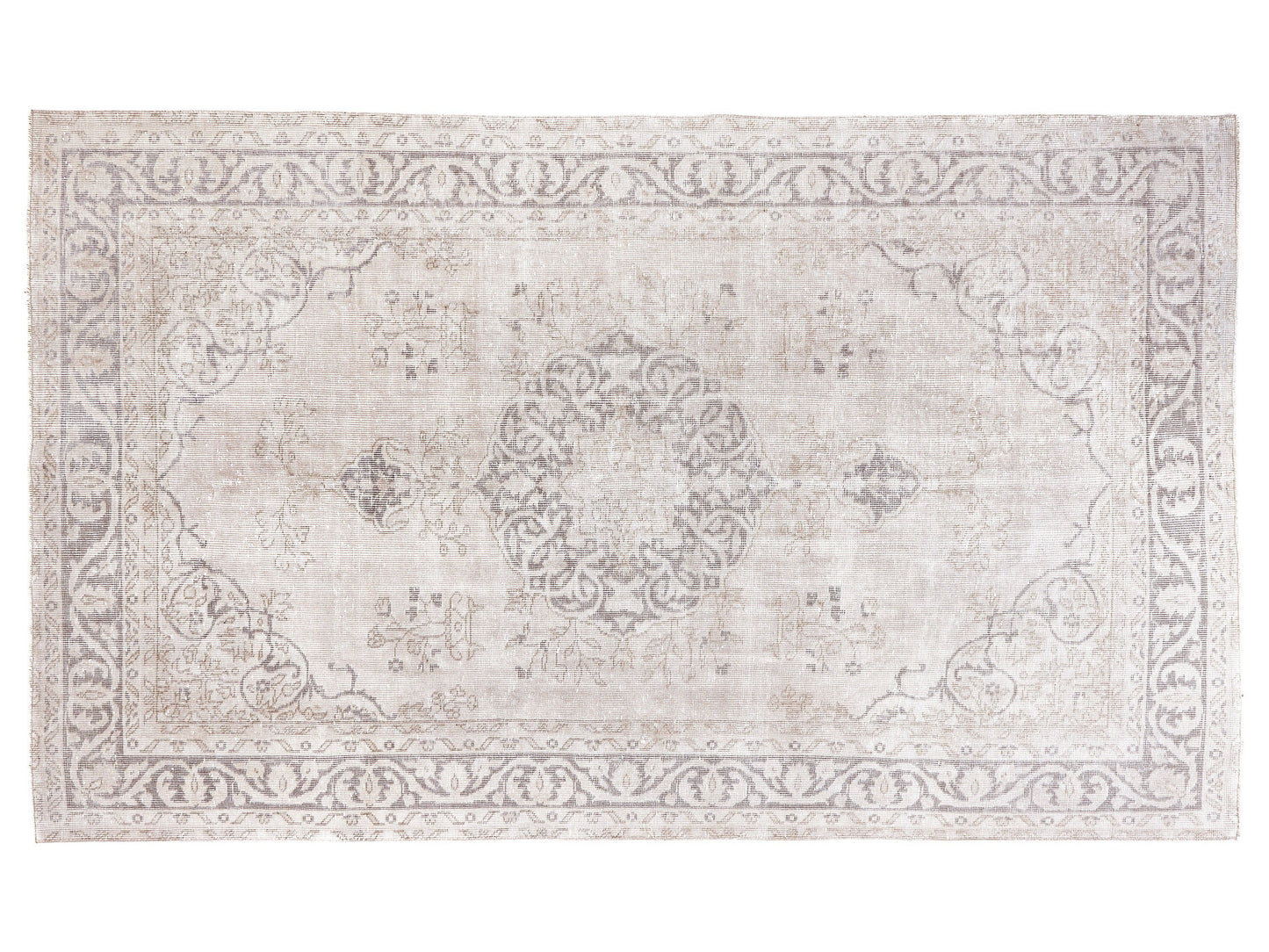 Neutral Rug, Vintage Oushak Rug, Turkish Area Rug, Handmade Unique Faded Rug, Living Room Rug, Turkey Rug, Rug 5x8, Carpet Rug, 10438